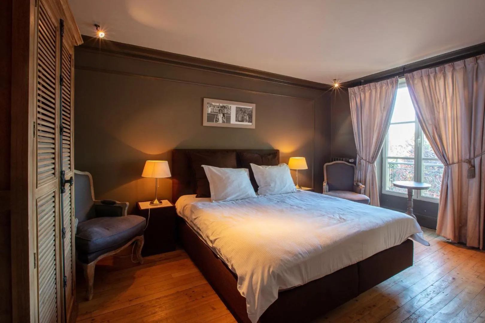 Bed in Château de Planchevienne