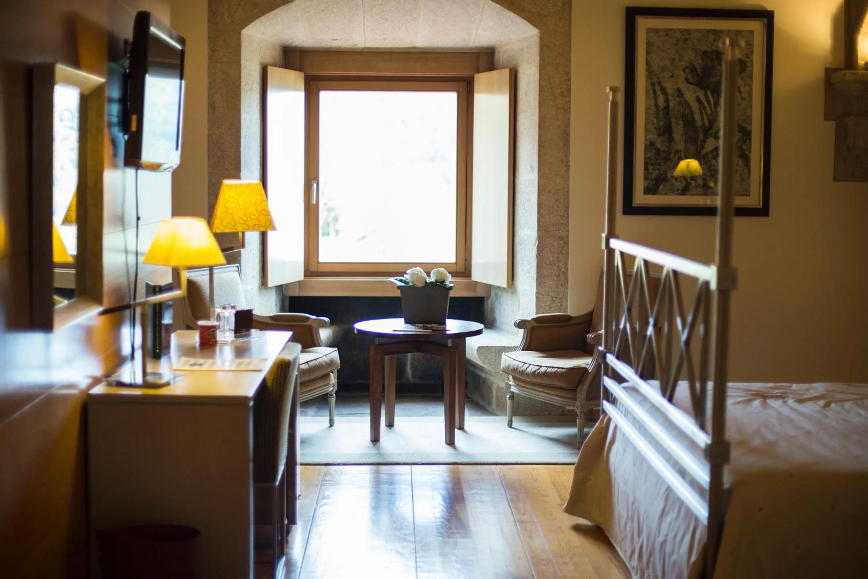 Decorative detail in Parador de Santo Estevo