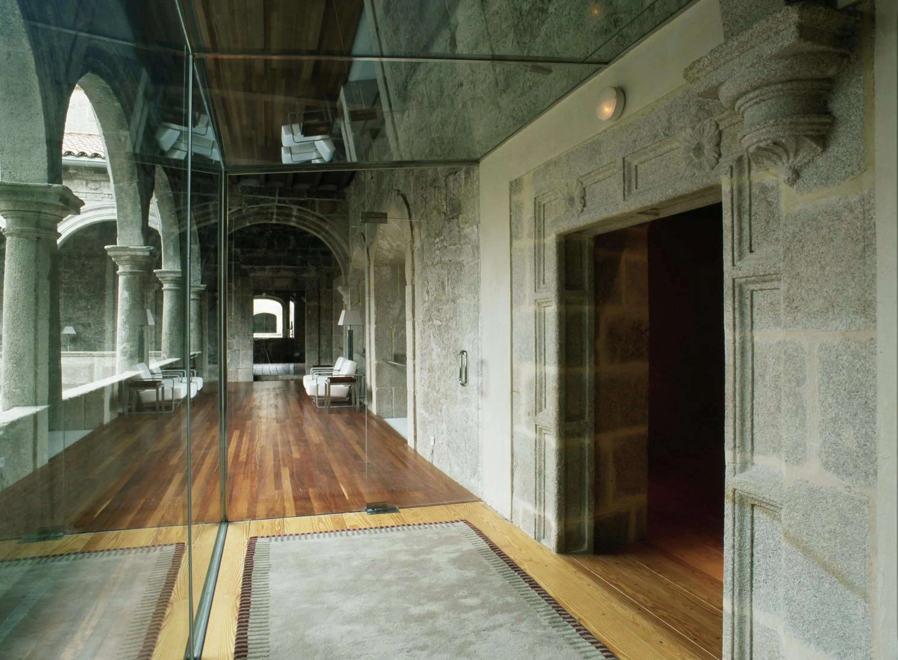 View (from property/room) in Parador de Santo Estevo