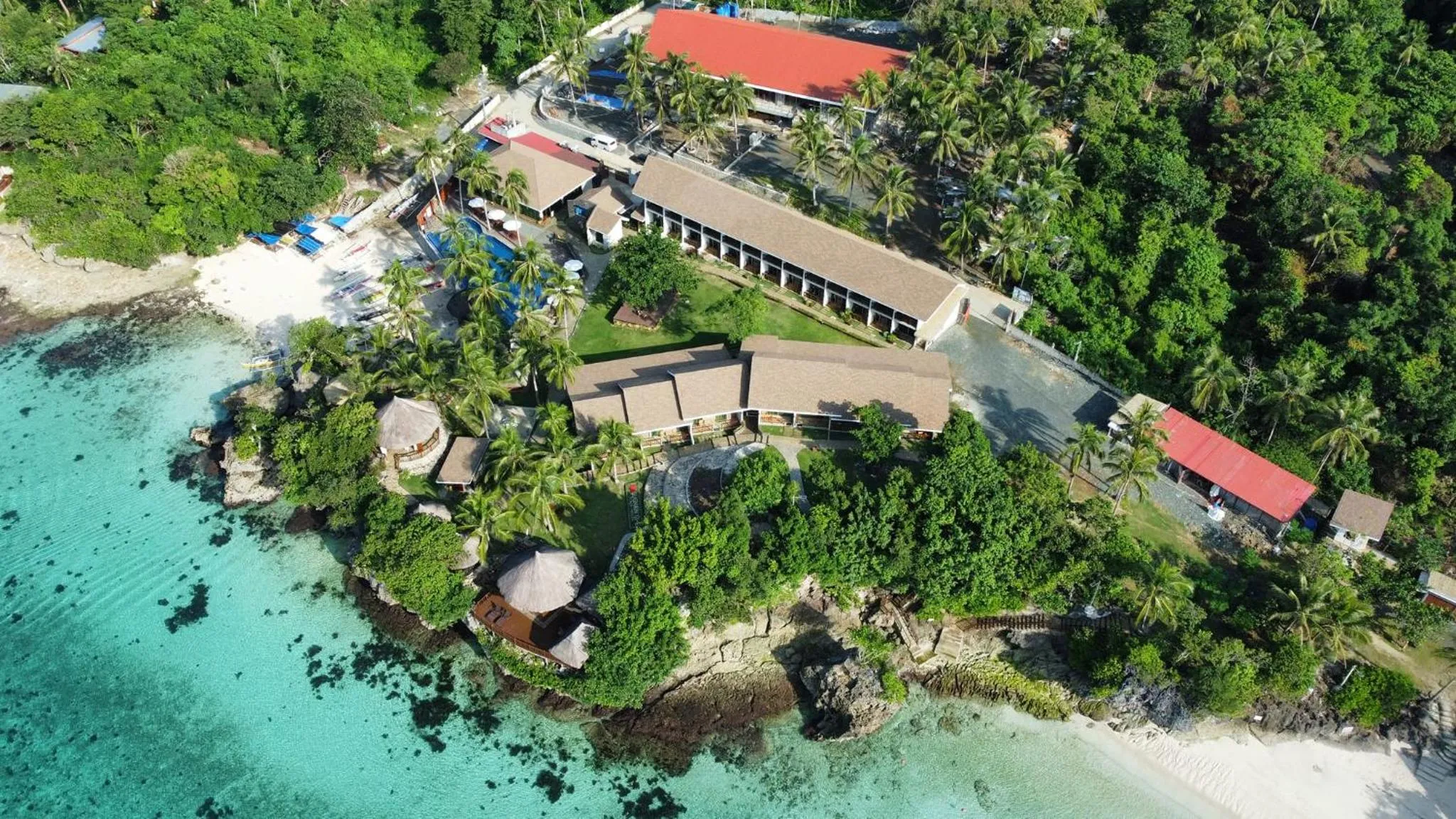 Bird's eye view in Bugnaw Si-e Beach Resort