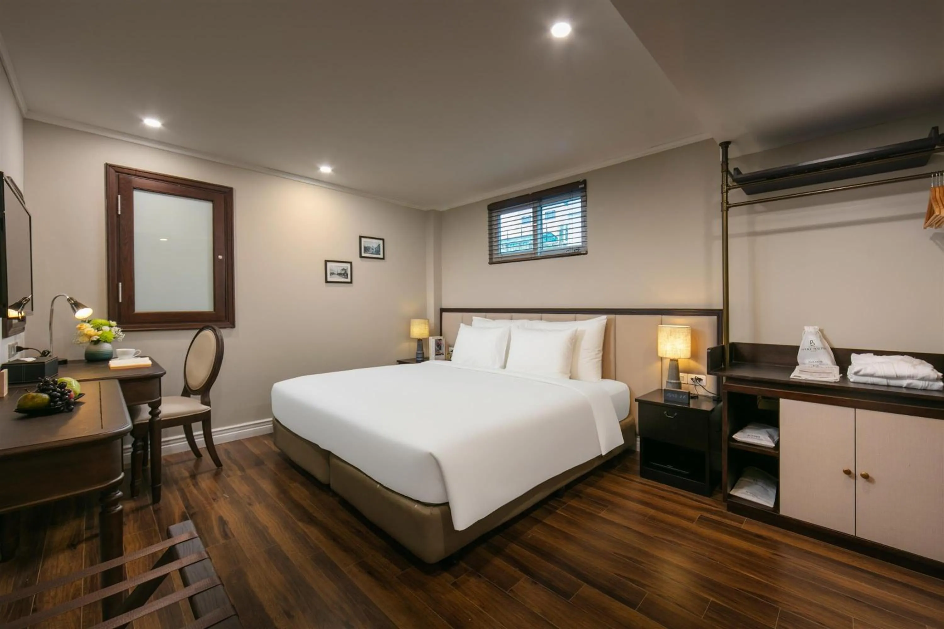 Bed in Bespoke Boutique Hotel Hanoi