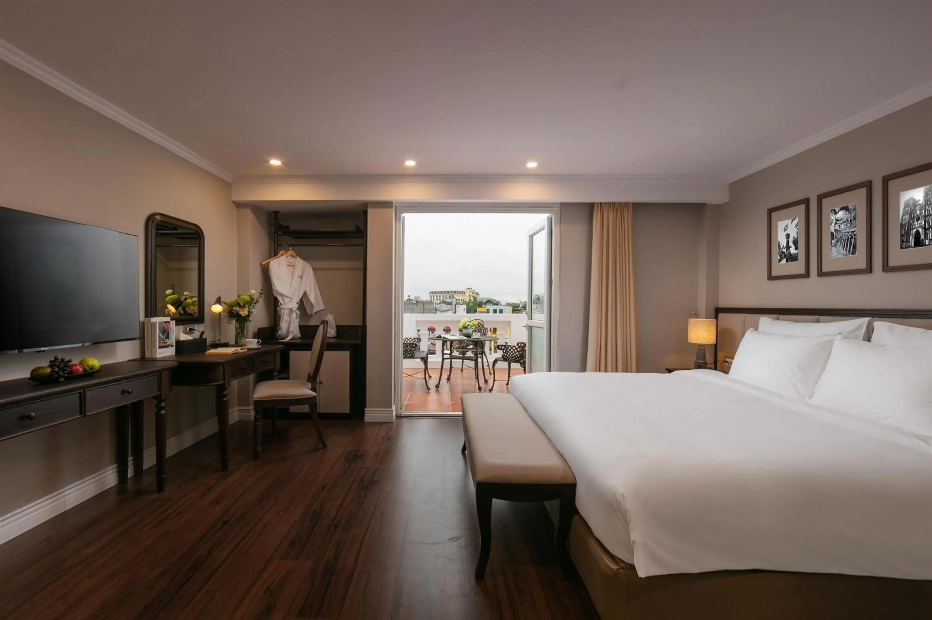 Bed in Bespoke Boutique Hotel Hanoi