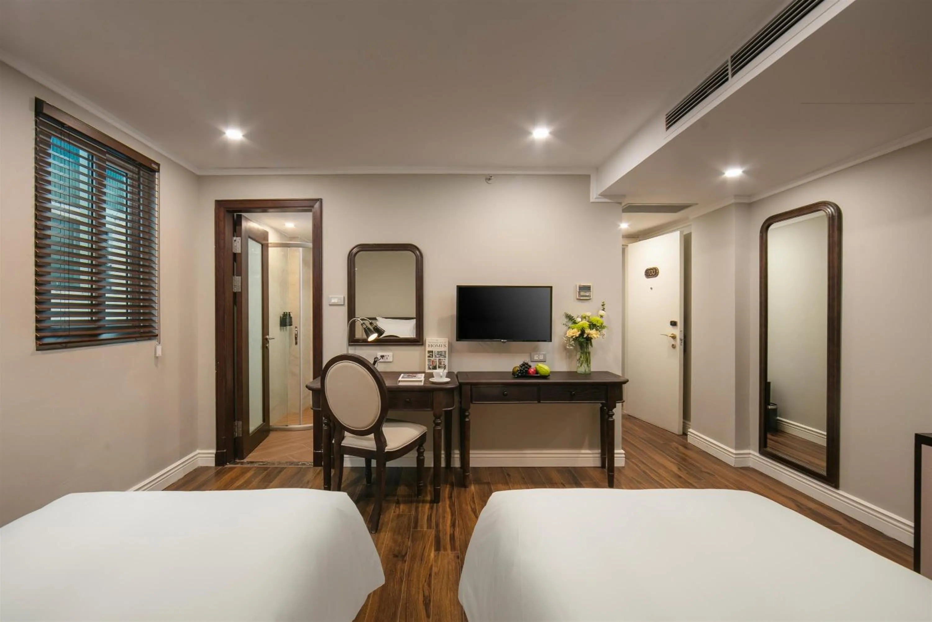 Bed in Bespoke Boutique Hotel Hanoi