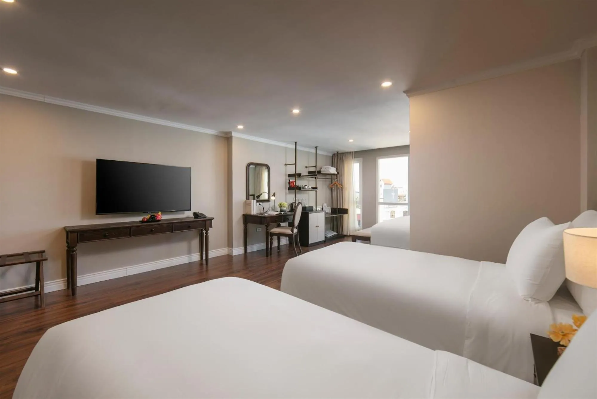 Bed in Bespoke Boutique Hotel Hanoi