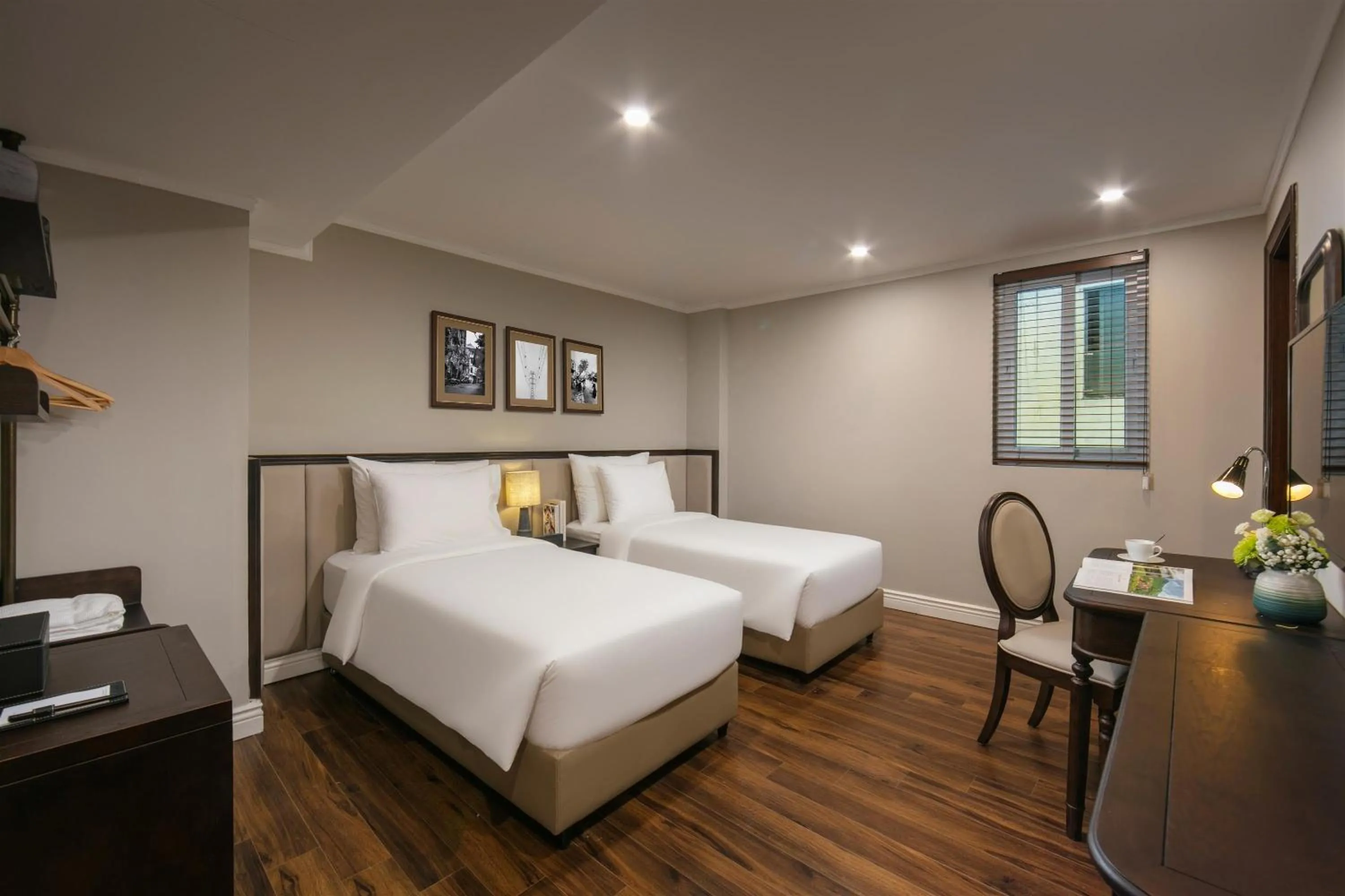 Bed in Bespoke Boutique Hotel Hanoi