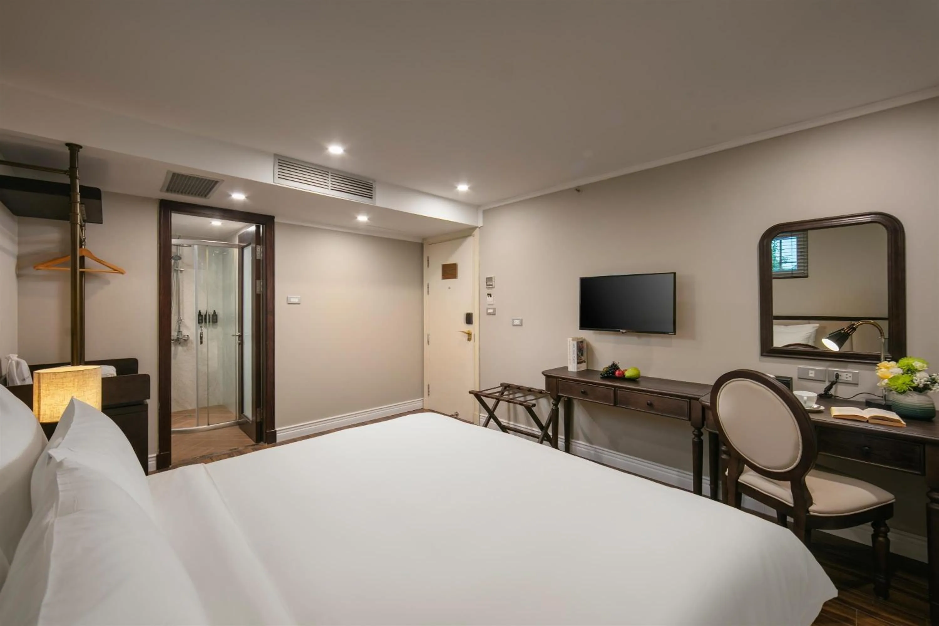 Bed in Bespoke Boutique Hotel Hanoi