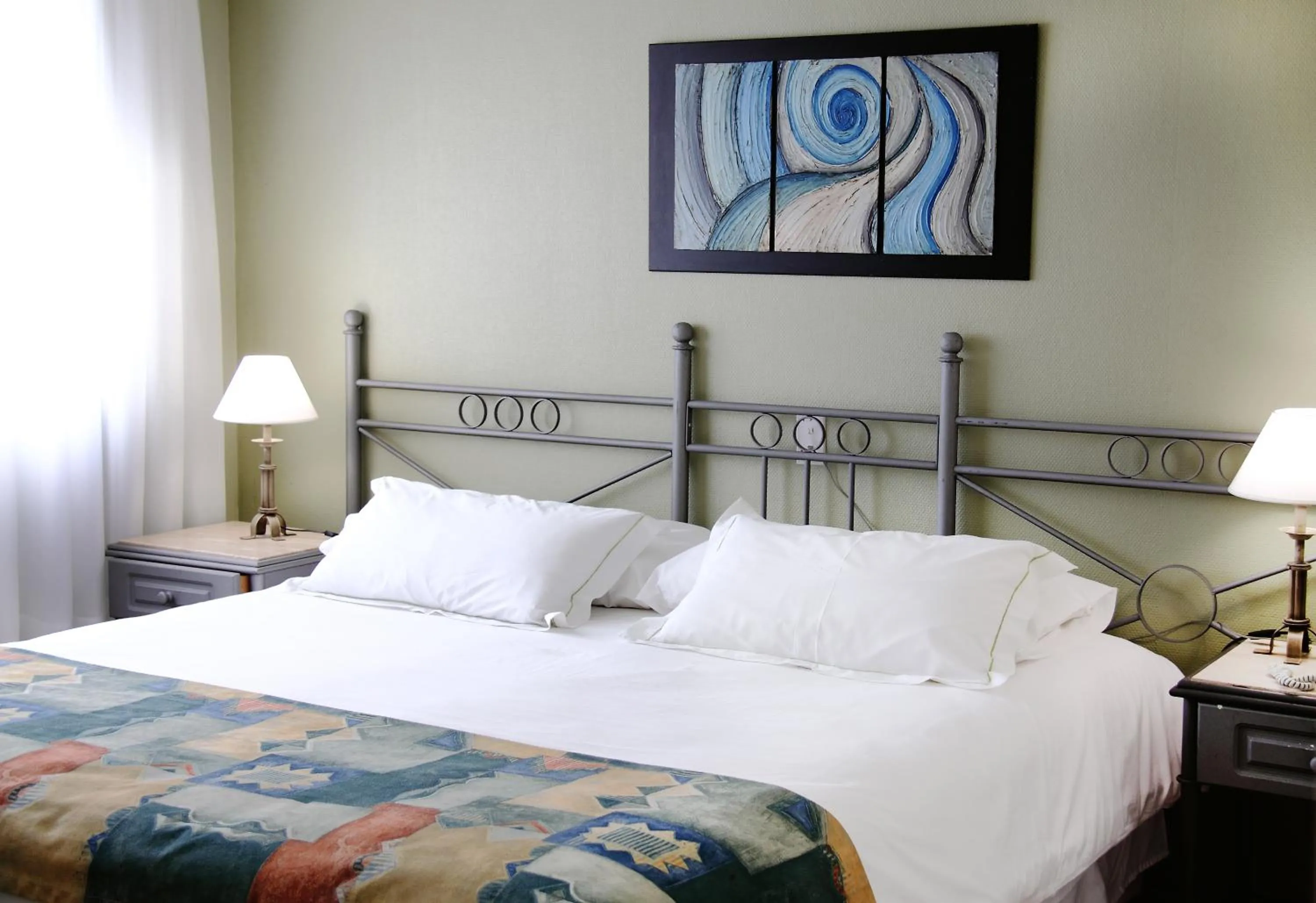 Bedroom, Bed in Uthgra Presidente Perón