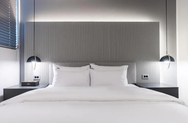 Bed in Pohang Hotel La Terrace