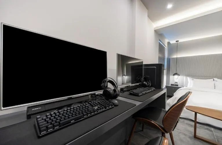 Bed in Pohang Hotel La Terrace