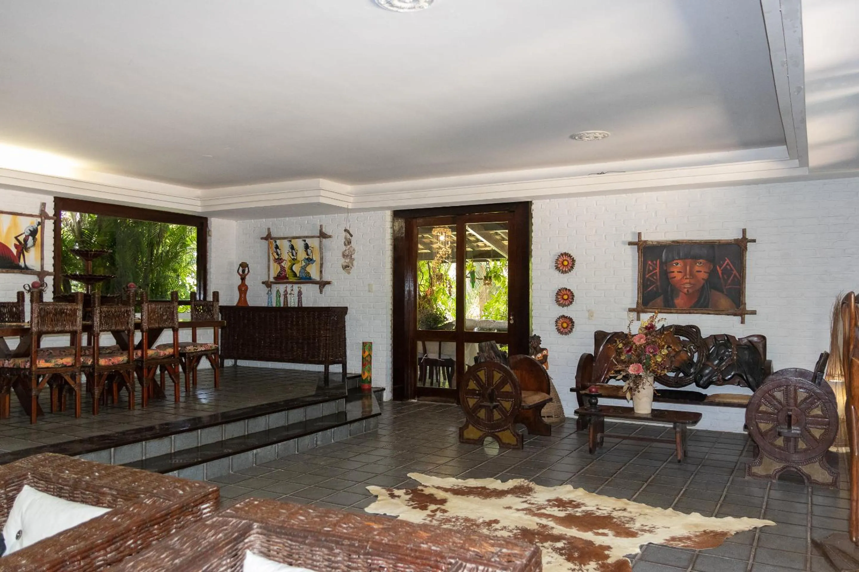 Living room in Mansao Santa Rita