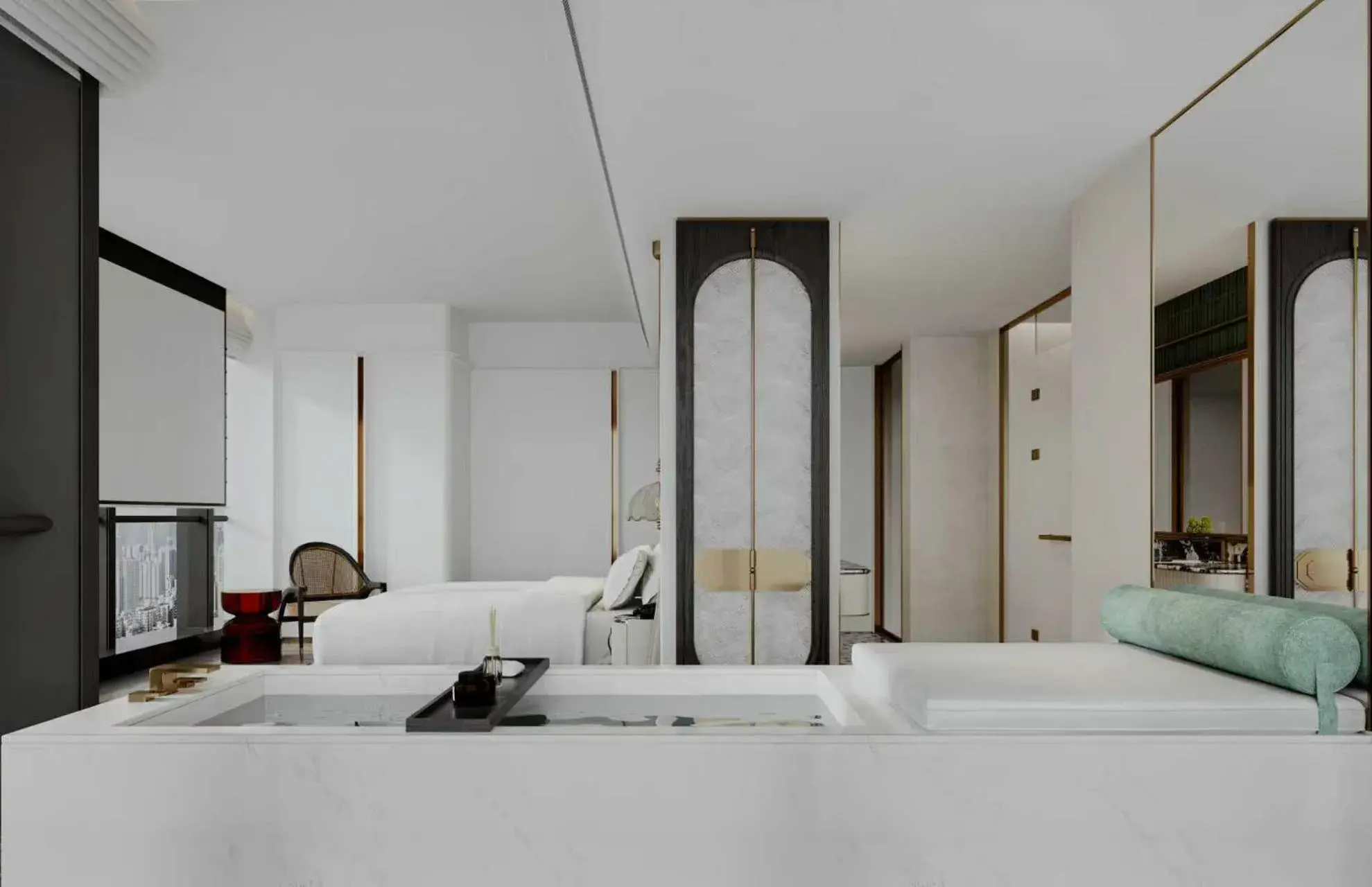 270° Cloud Serenity Suite in Mehood Elegant Hotel Panyu Chimelong Wanbo Business District 270° Cloud Serenity Suite in Mehood Elegant Hotel Panyu Chimelong Wanbo Business District
