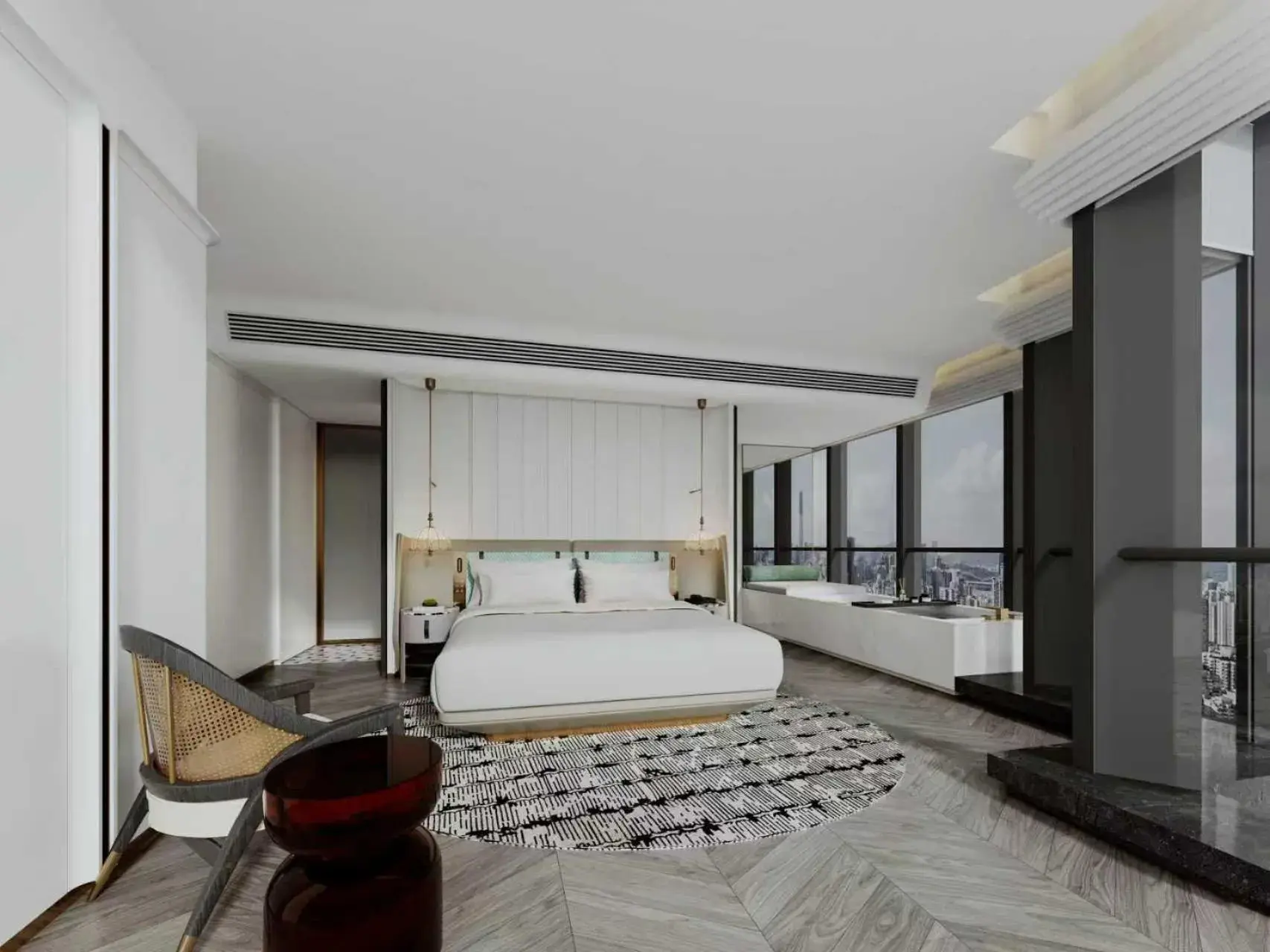 270° Cloud Serenity Suite in Mehood Elegant Hotel Panyu Chimelong Wanbo Business District 270° Cloud Serenity Suite in Mehood Elegant Hotel Panyu Chimelong Wanbo Business District