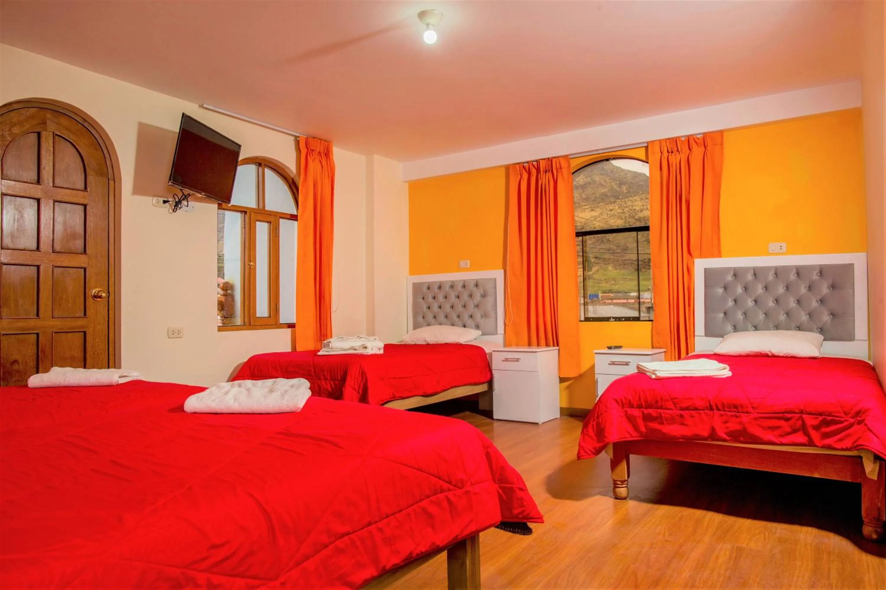 Balcony/Terrace, Bed in Rumi Wasi