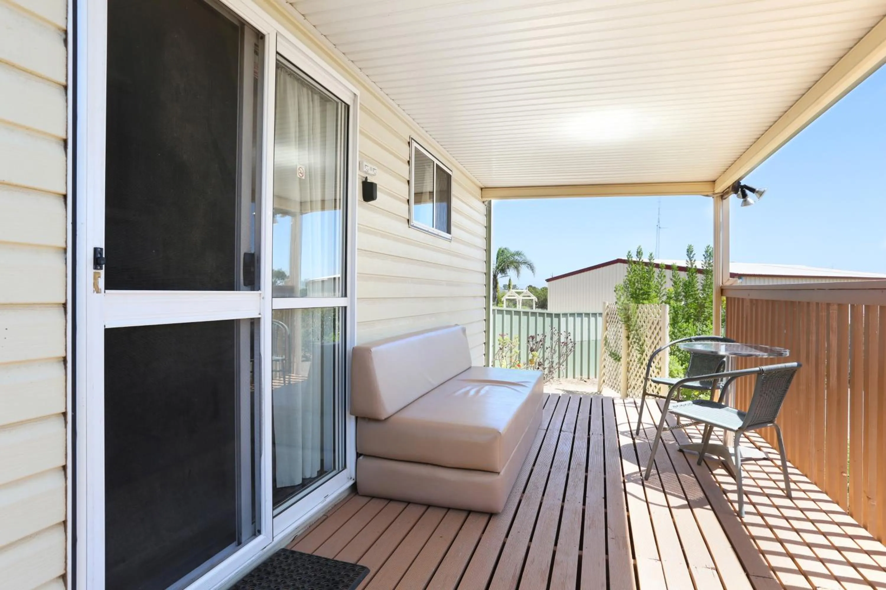Balcony/Terrace in Moonta Bay Accommodation
