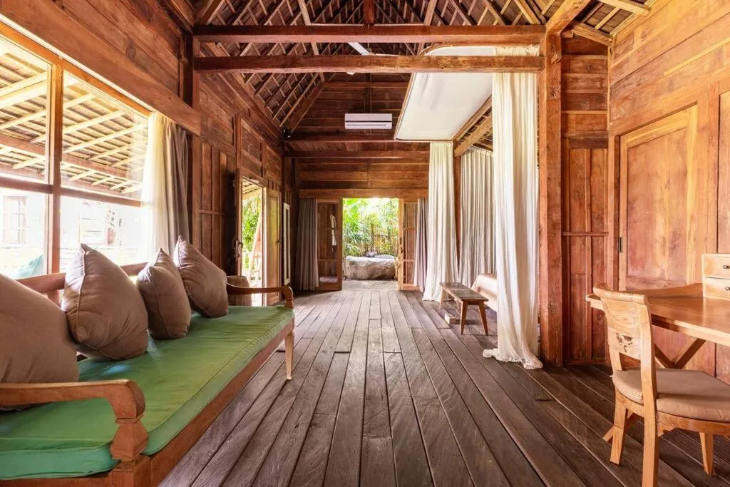 Bed in Alami Boutique Villas & Resort