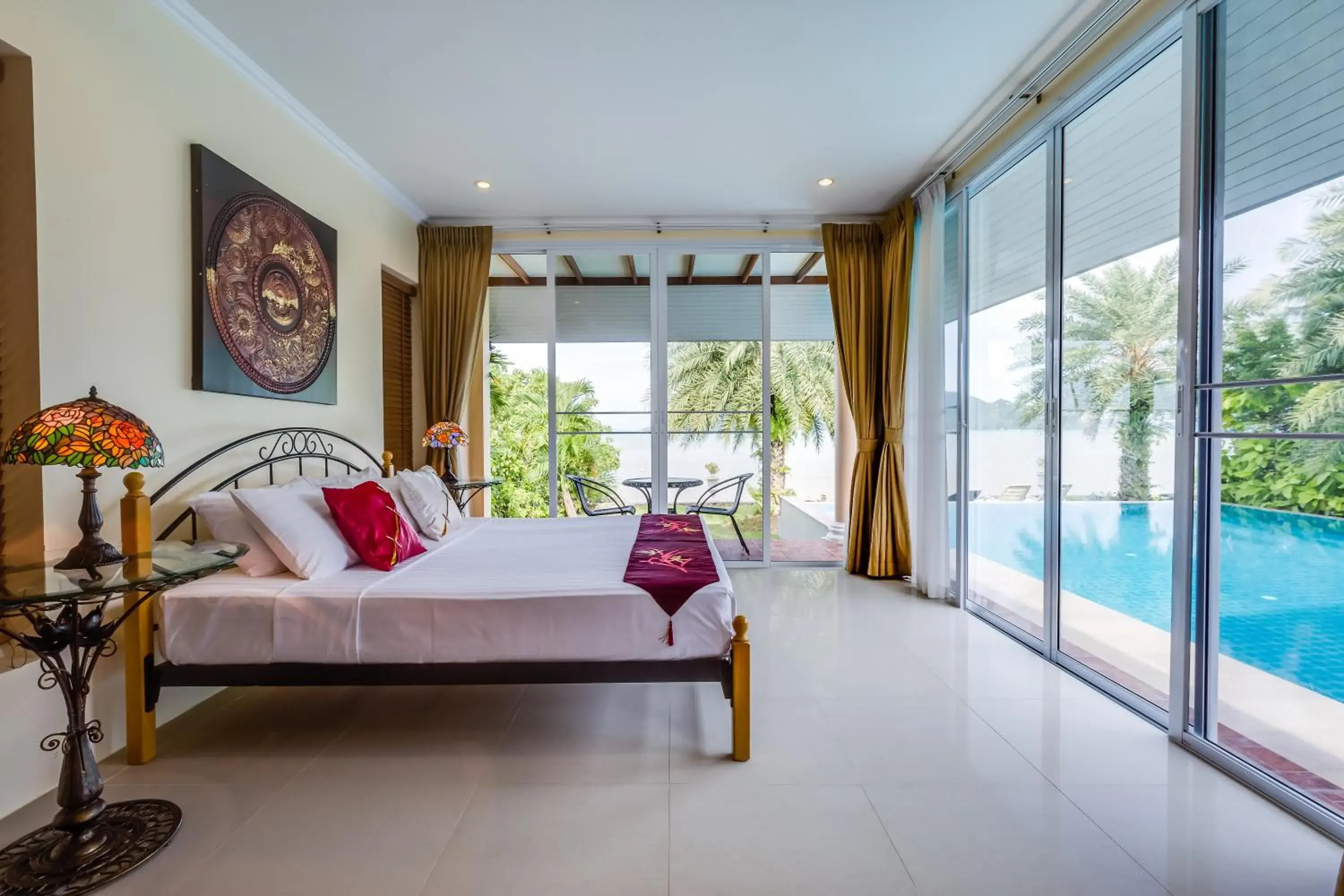 View (from property/room), Bed in Fisherman Way Beach Villa View (from property/room), Bed in Fisherman Way Beach Villa