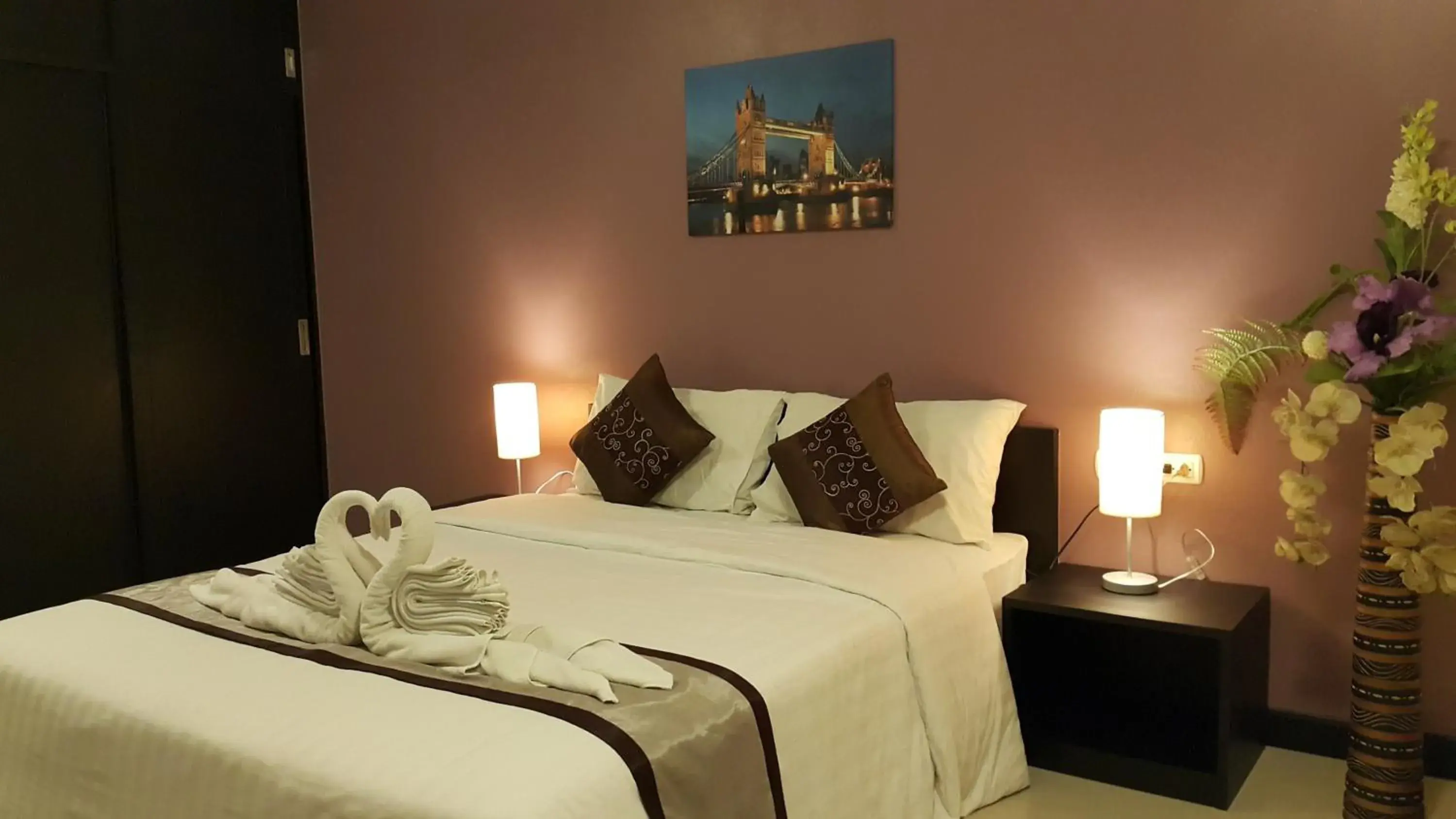 Bedroom, Bed in Leelawadee Modern Resort Huaykwang - ลีลาวดี ห้วยขวาง Bedroom, Bed in Leelawadee Modern Resort Huaykwang - ลีลาวดี ห้วยขวาง