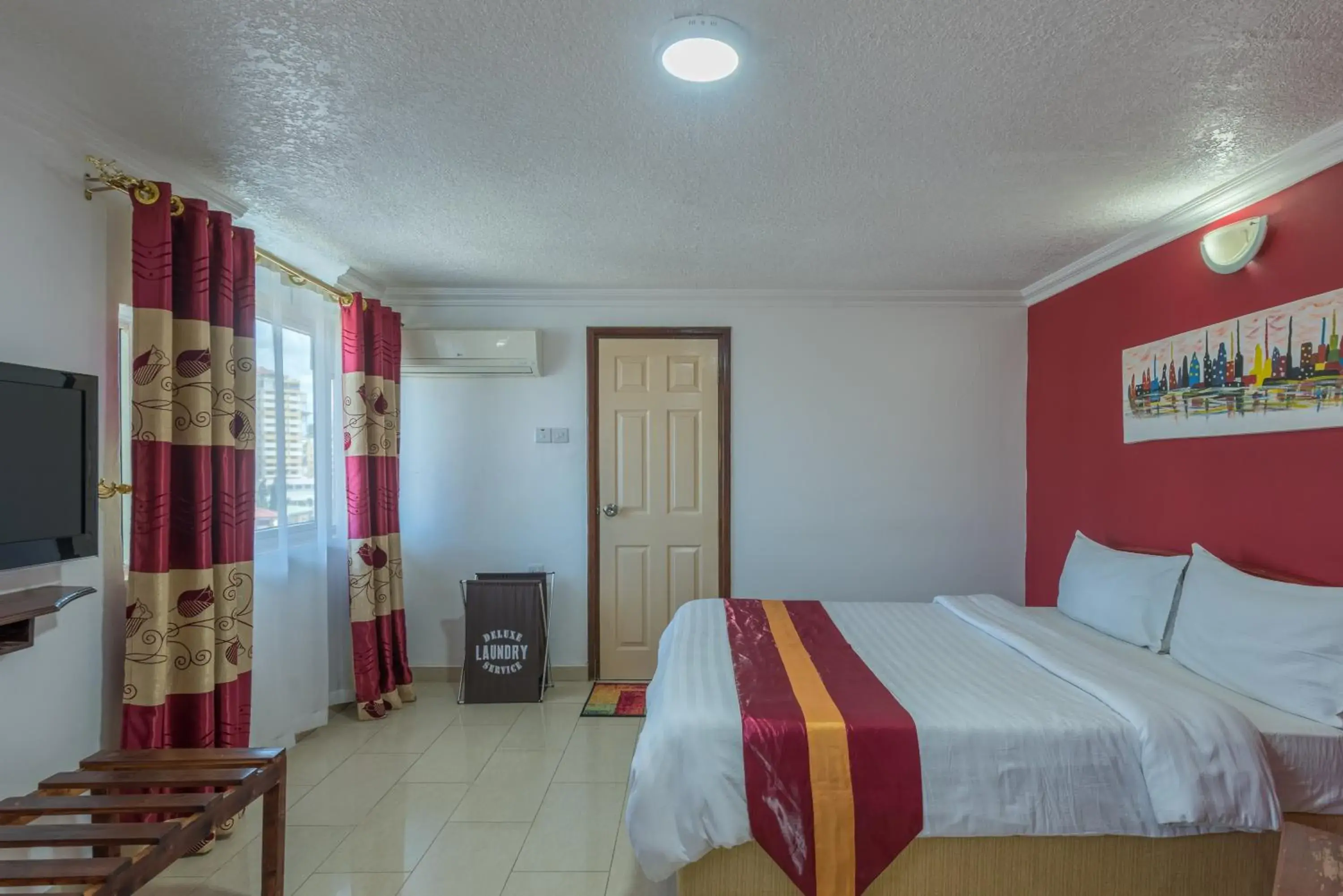 Bed in Hotel Raha Tower Bed in Hotel Raha Tower