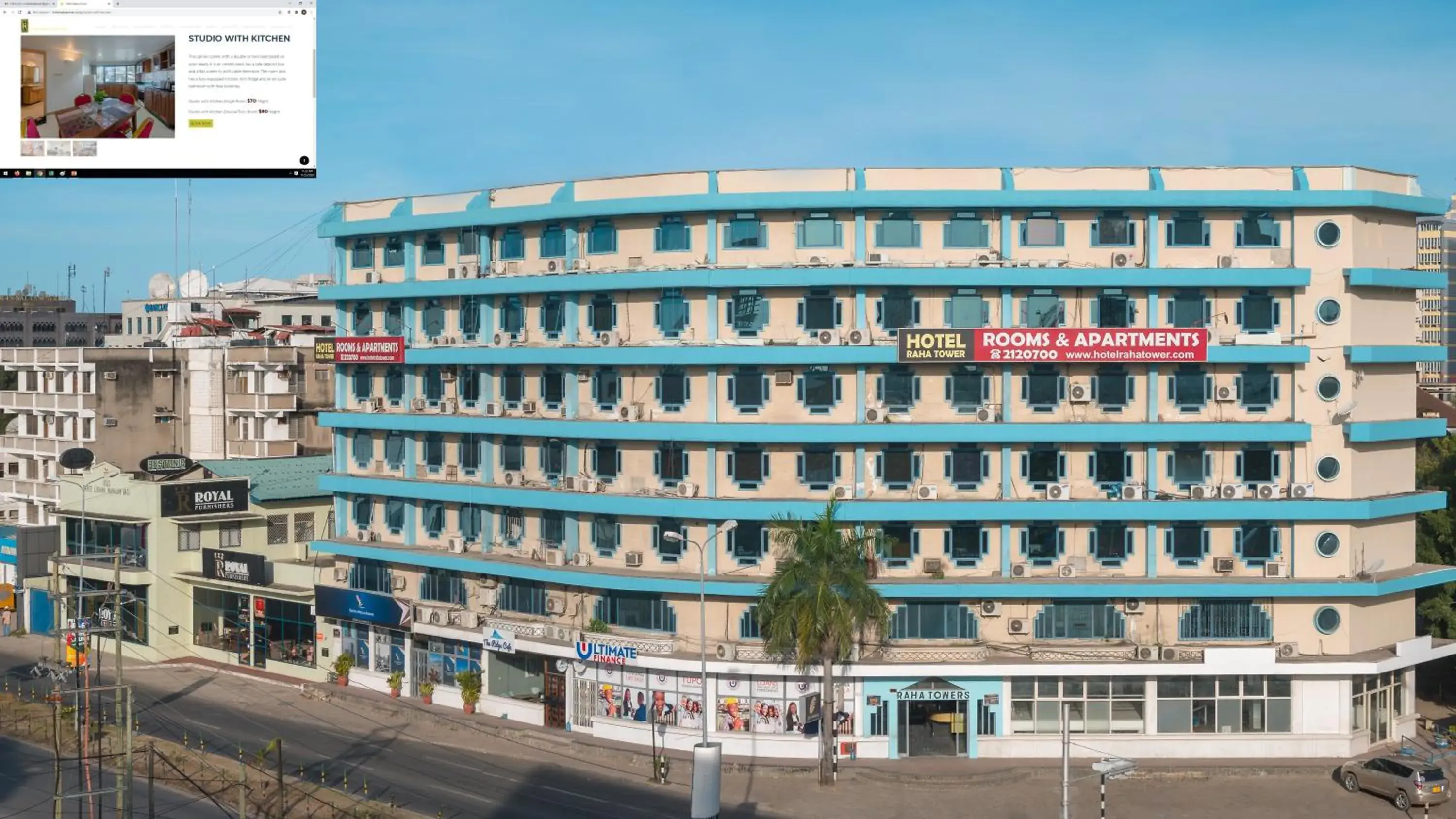 Property building in Hotel Raha Tower Property building in Hotel Raha Tower