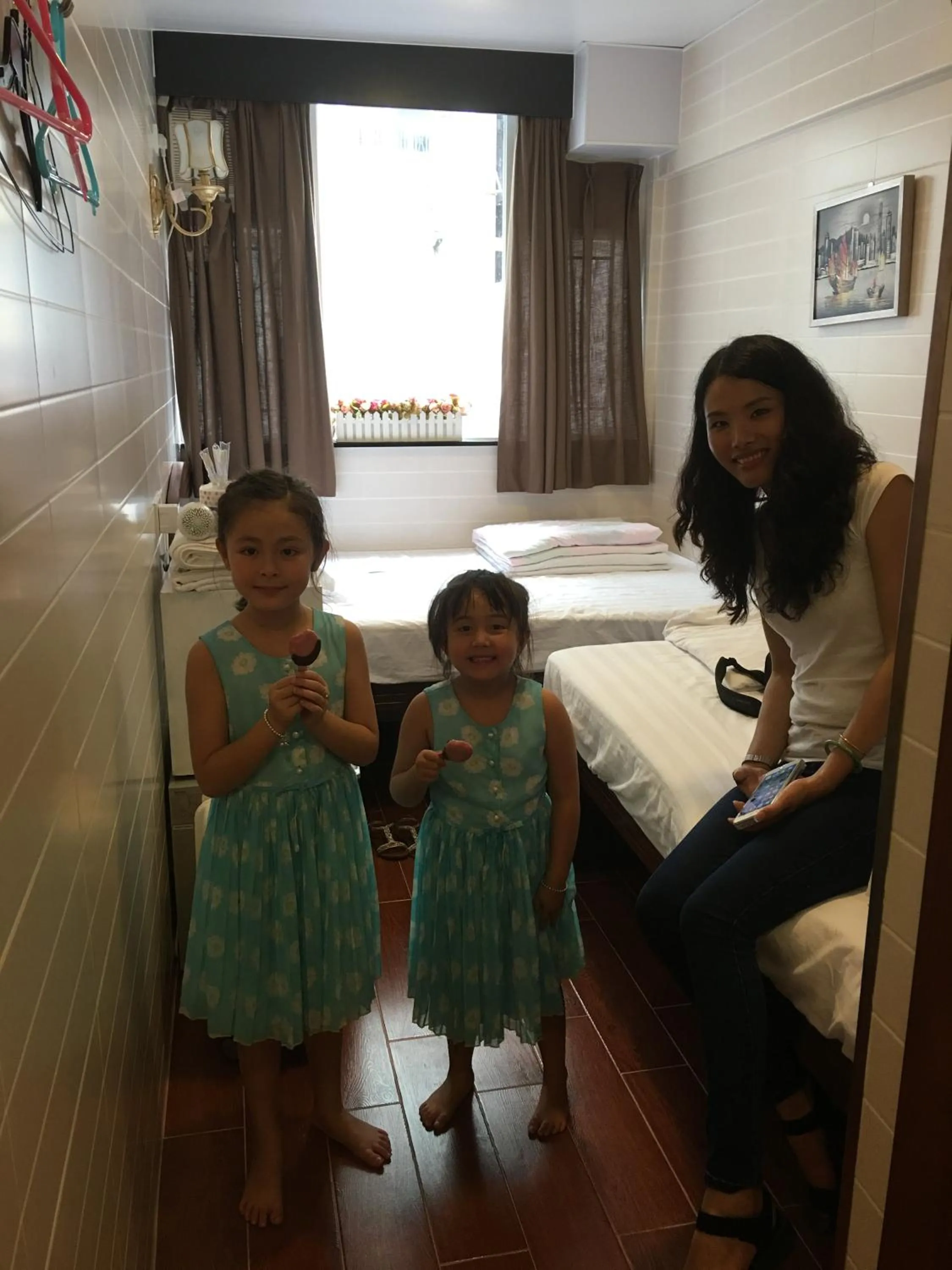 Bed in Hk Peace Guest House