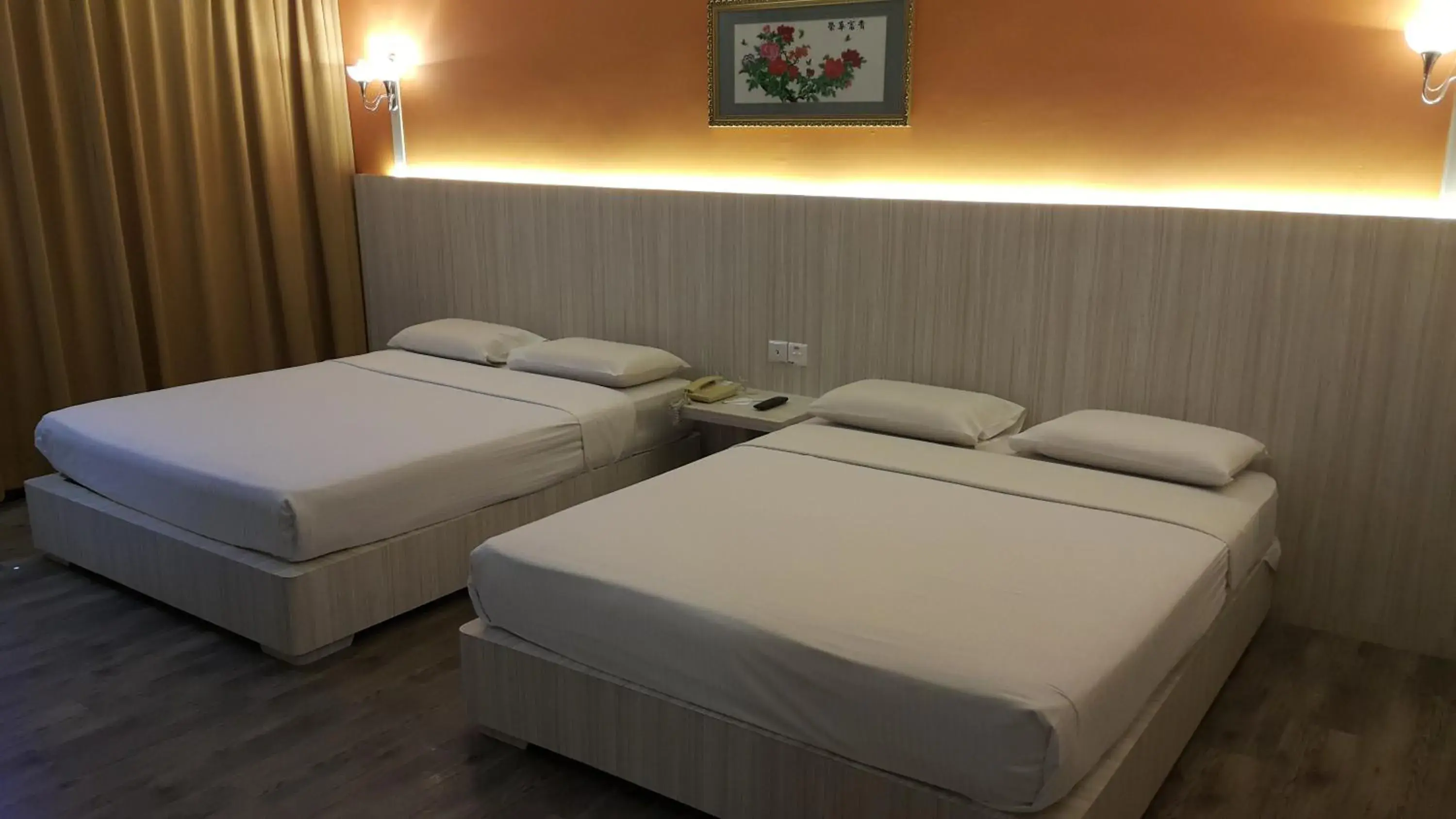 Bed in Red Rock Hotel Penang Bed in Red Rock Hotel Penang