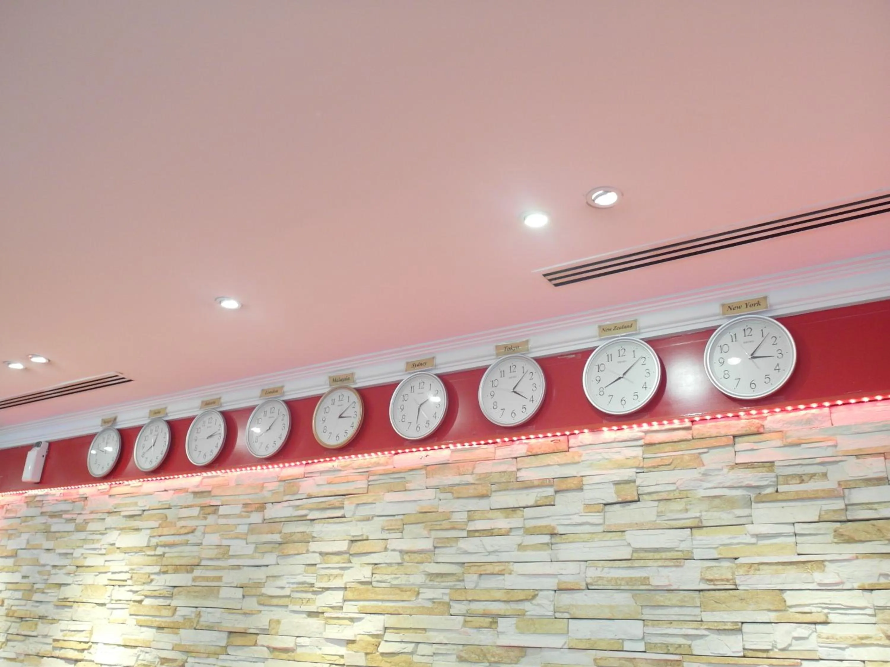 Decorative detail in Red Rock Hotel Penang