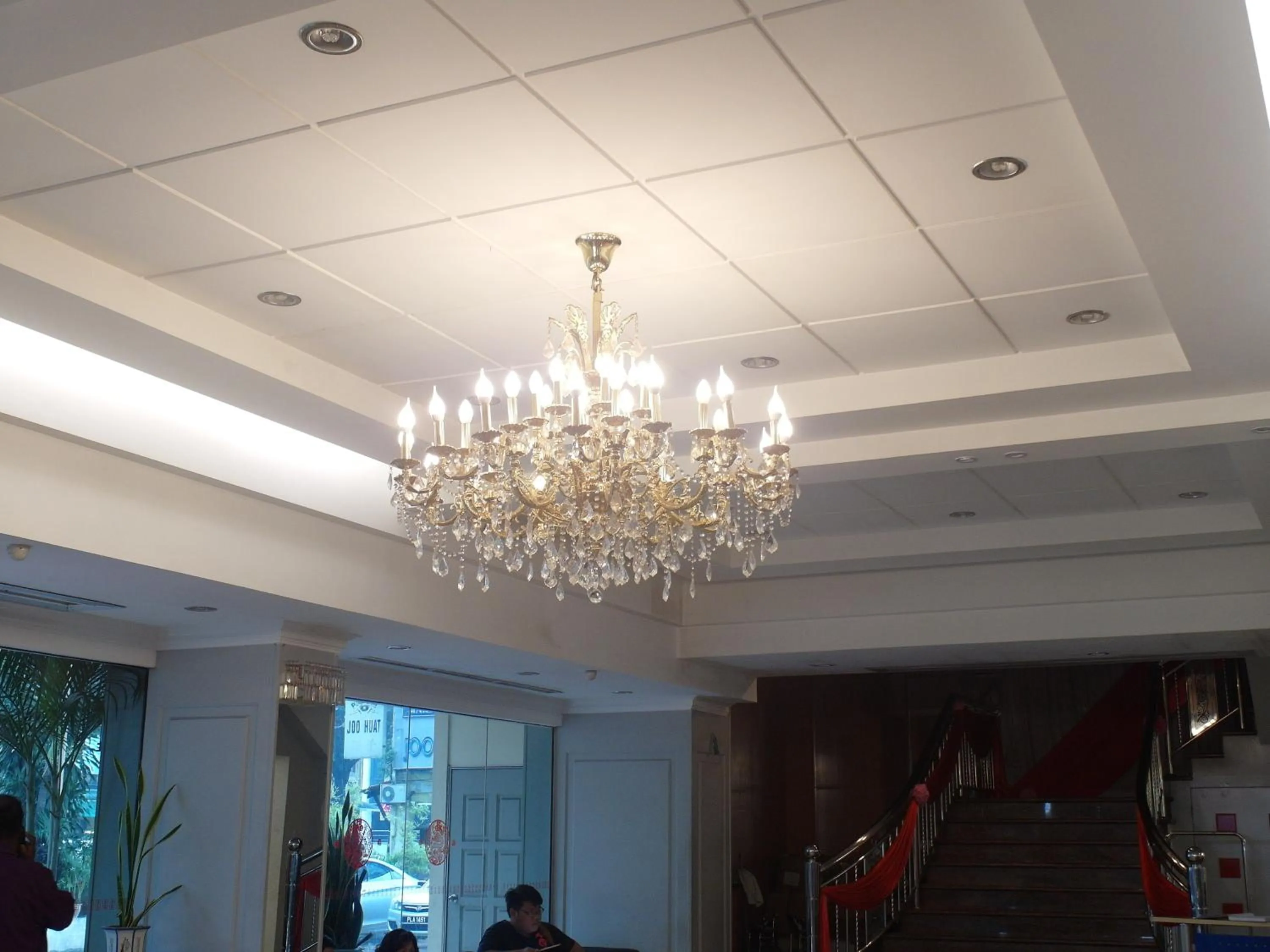 Decorative detail in Red Rock Hotel Penang