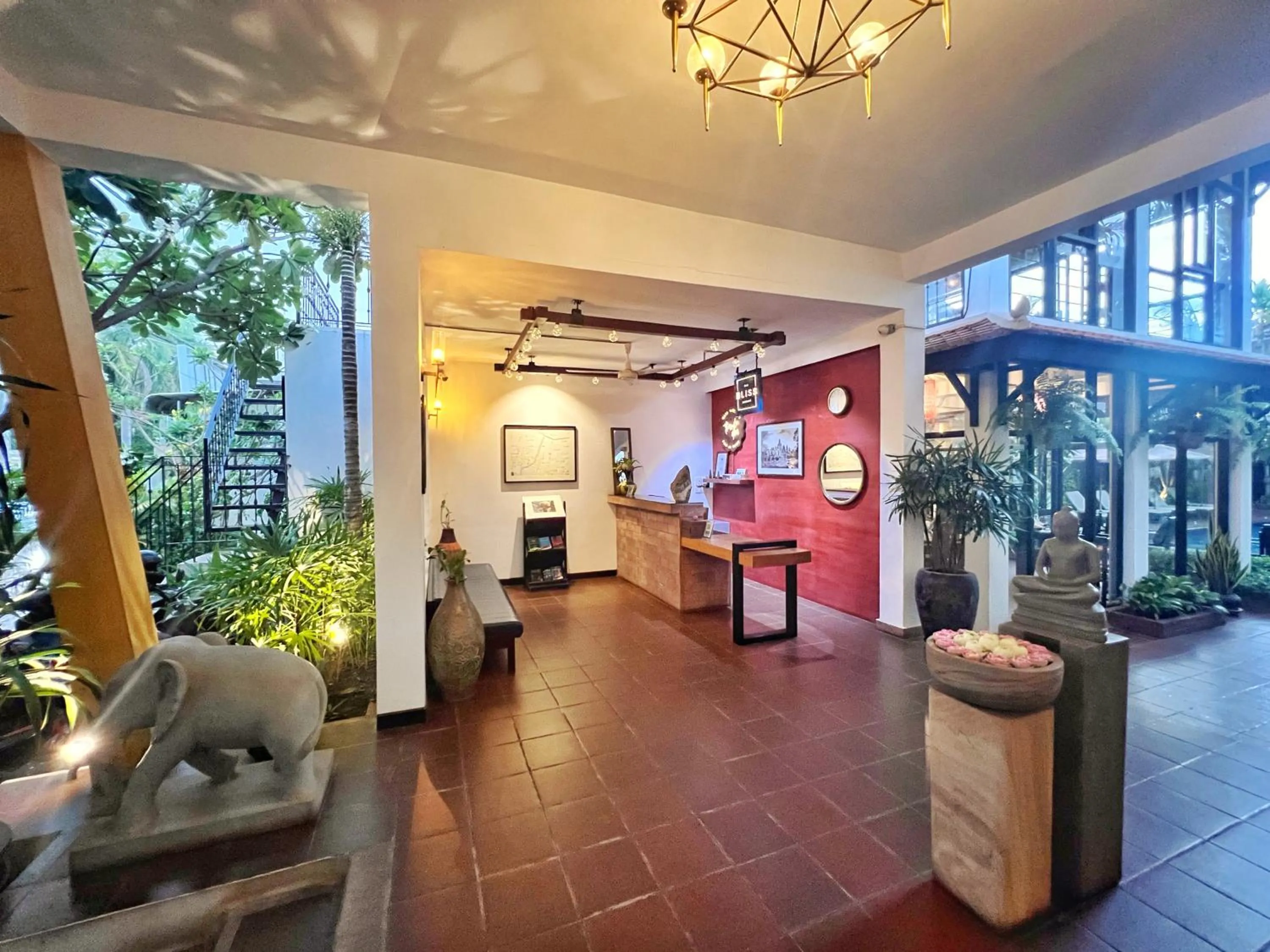 Lobby or reception in The Bliss Angkor