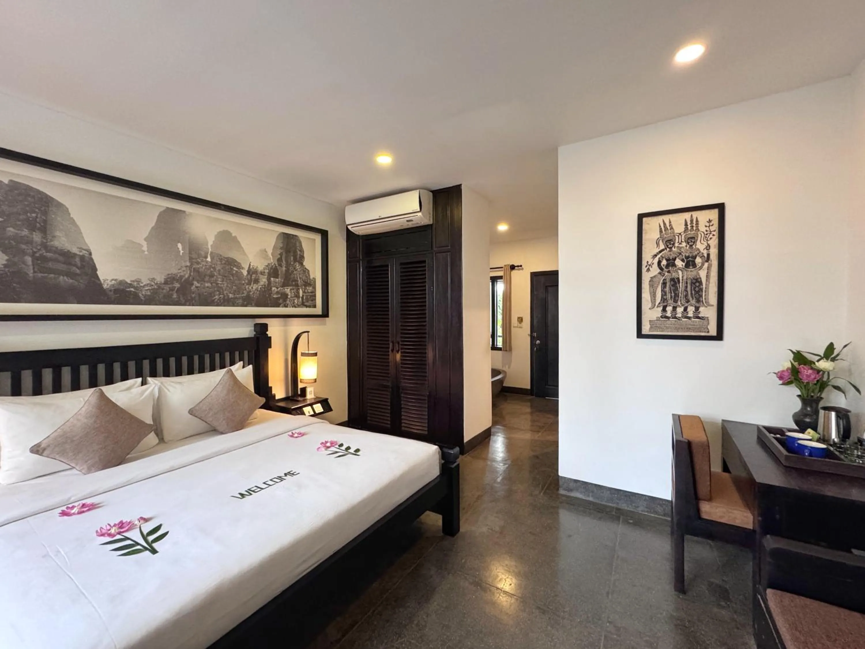 Bed in The Bliss Angkor