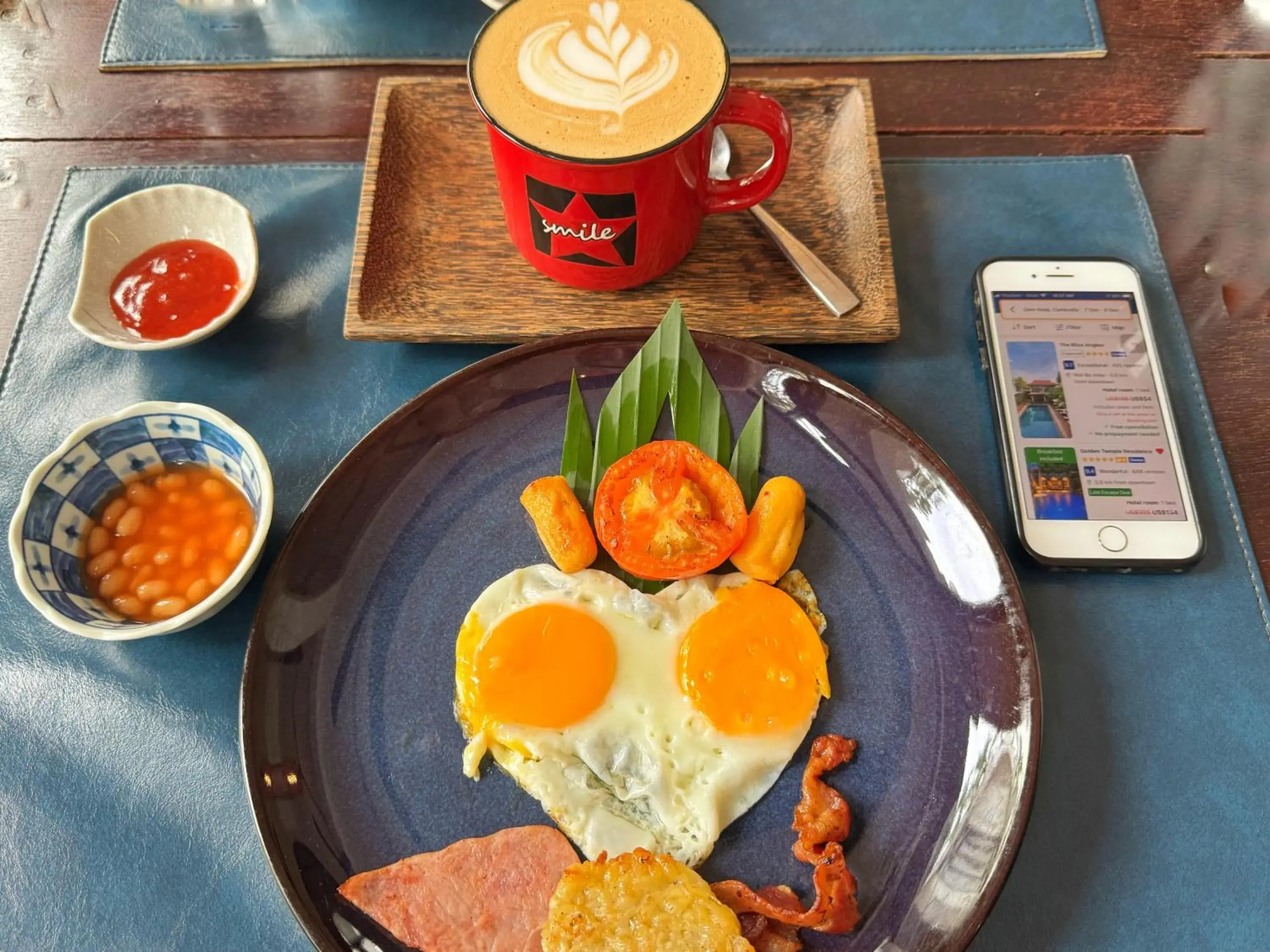 Breakfast in The Bliss Angkor Breakfast in The Bliss Angkor