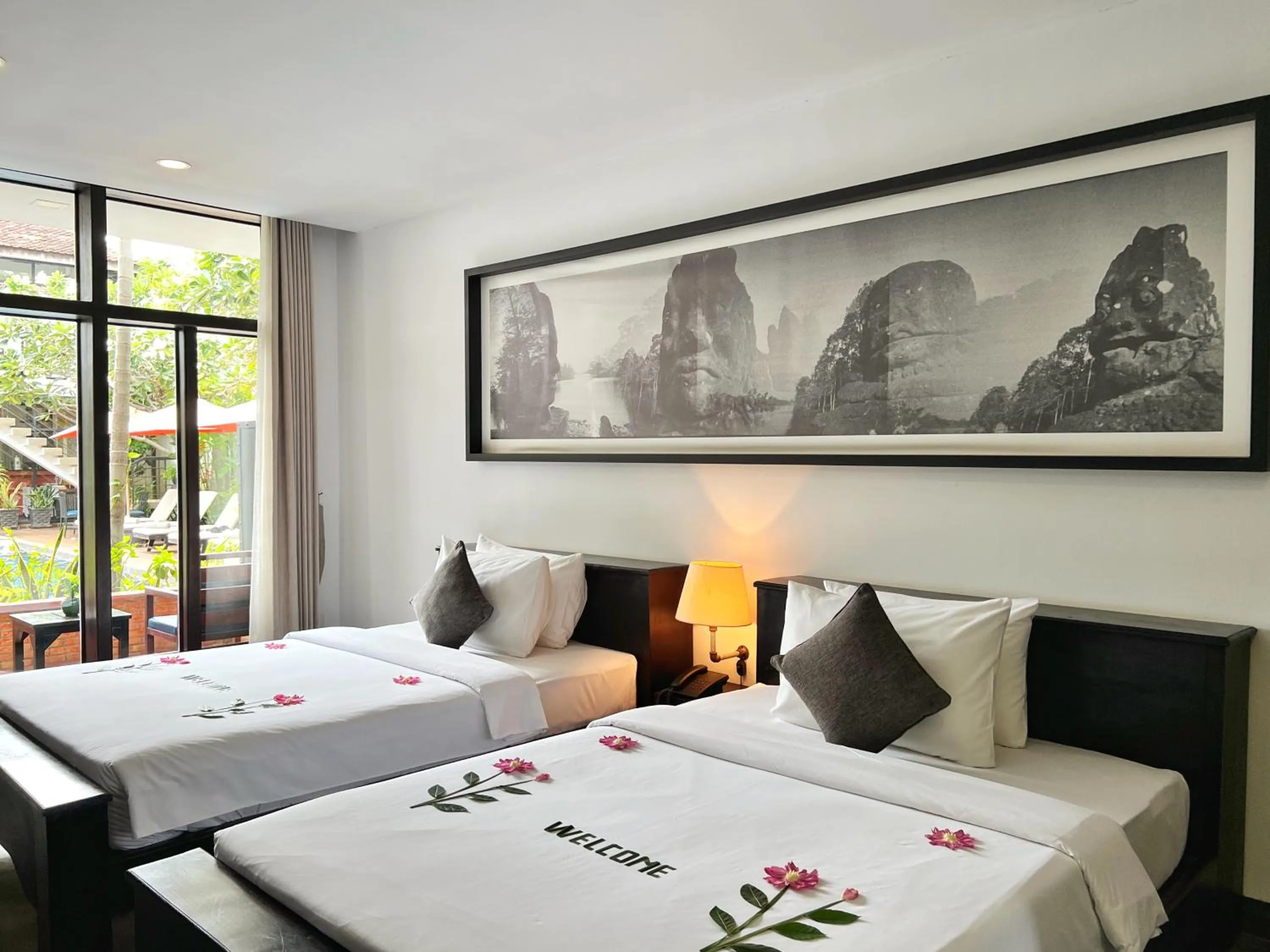 Property building, Bed in The Bliss Angkor