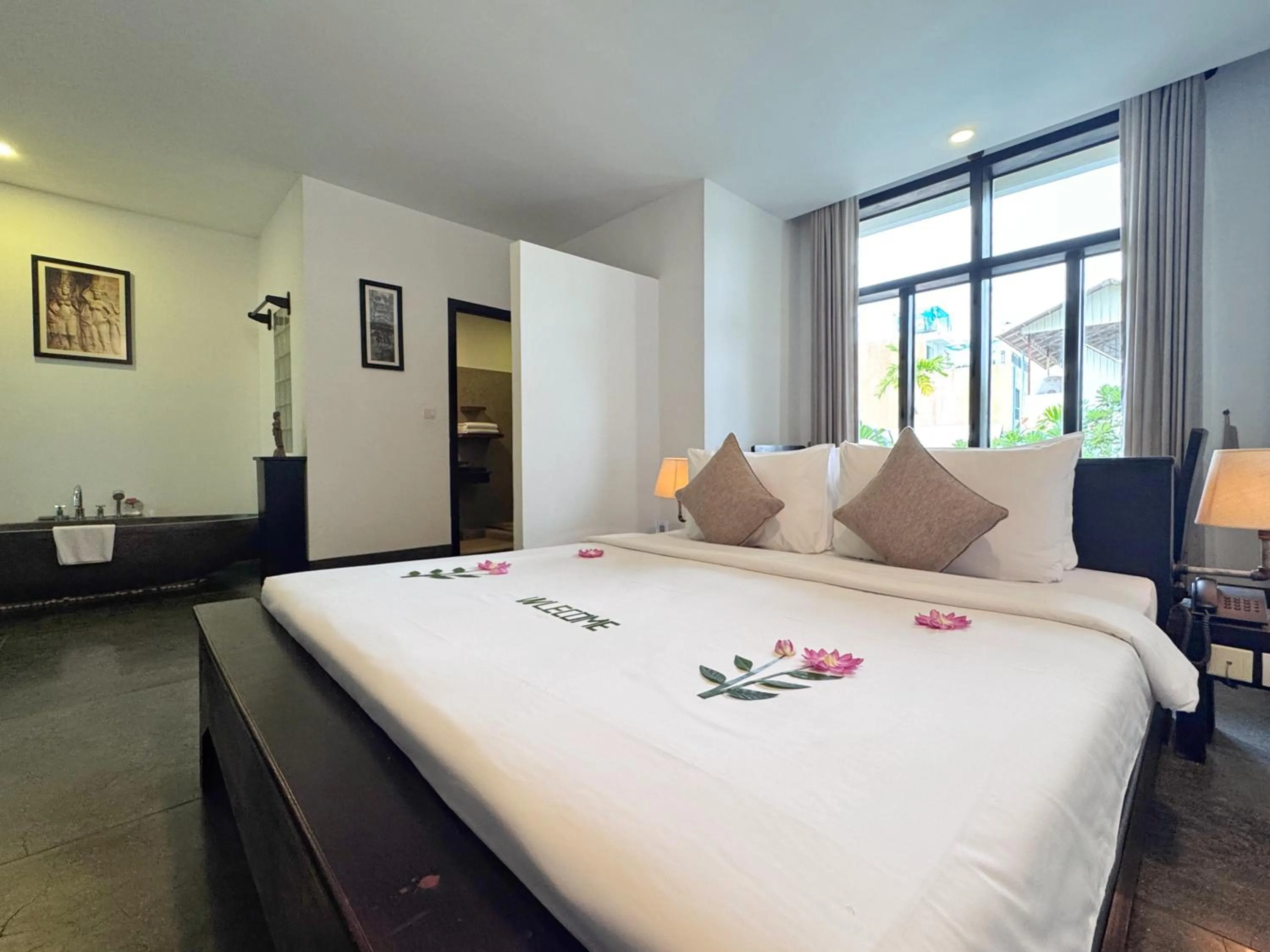 Bed in The Bliss Angkor