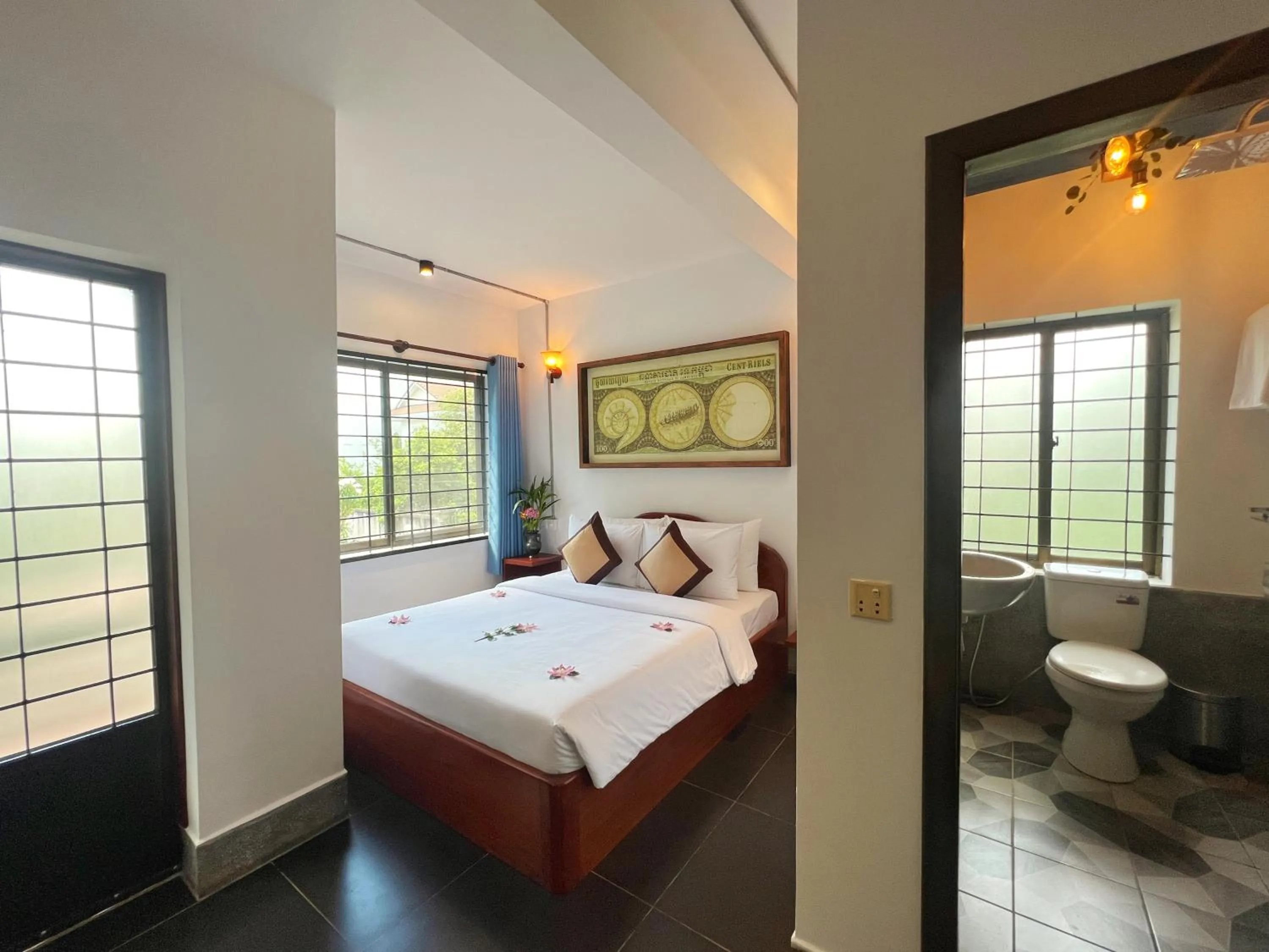 Bed in The Bliss Angkor