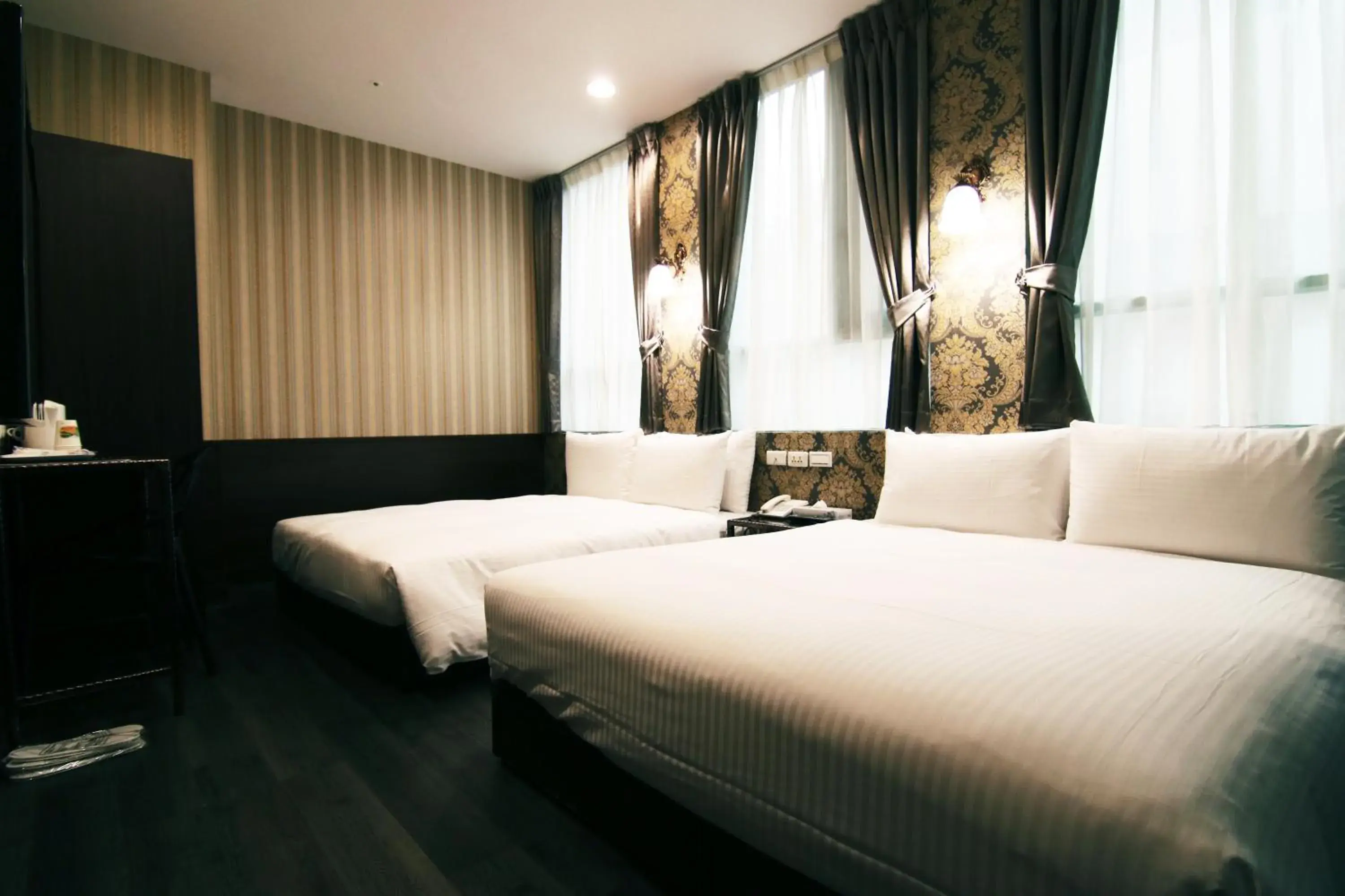 Photo of the whole room, Bed in LIHO Hotel Hankou Photo of the whole room, Bed in LIHO Hotel Hankou