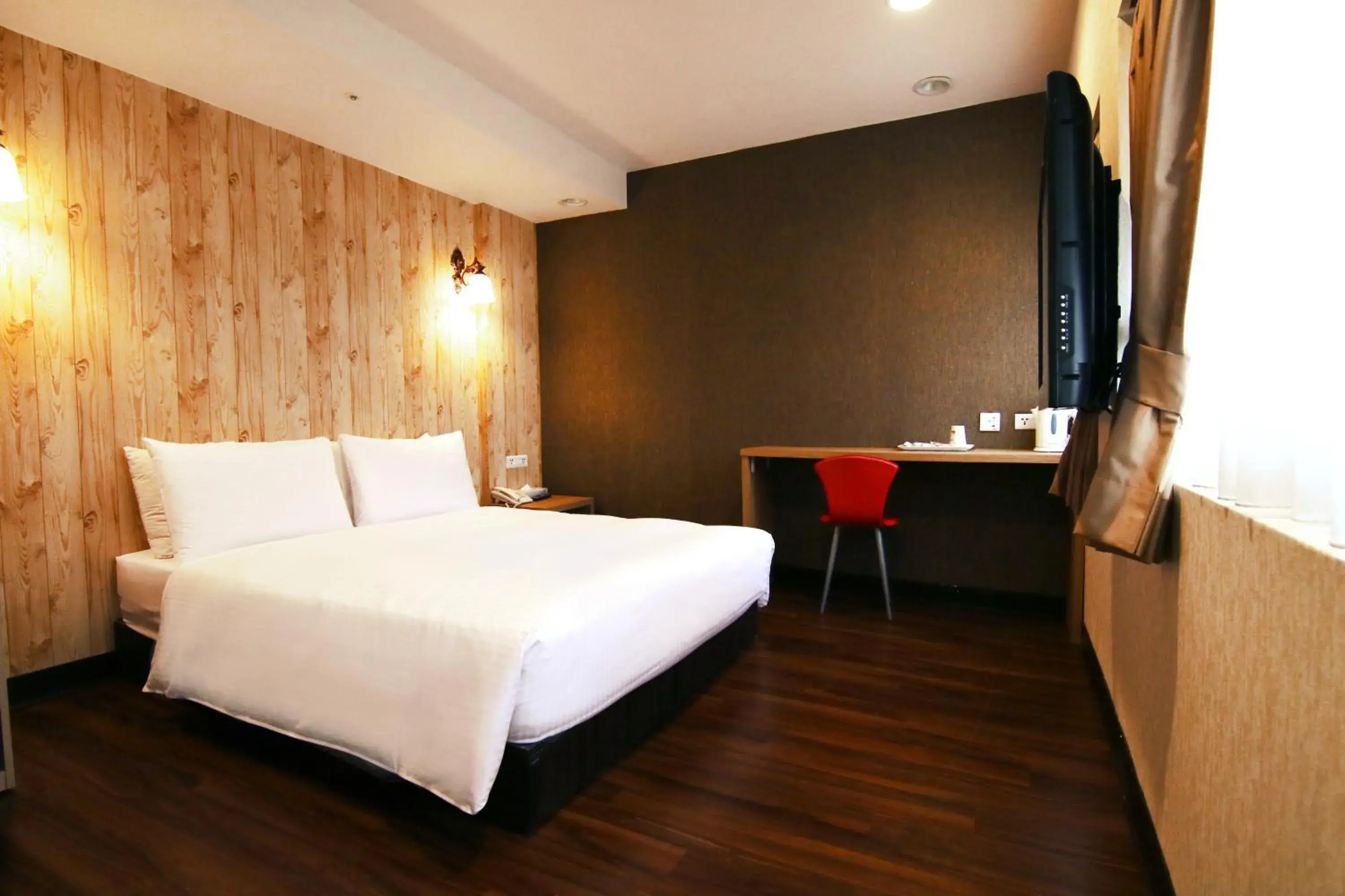 Photo of the whole room, Bed in LIHO Hotel Hankou Photo of the whole room, Bed in LIHO Hotel Hankou