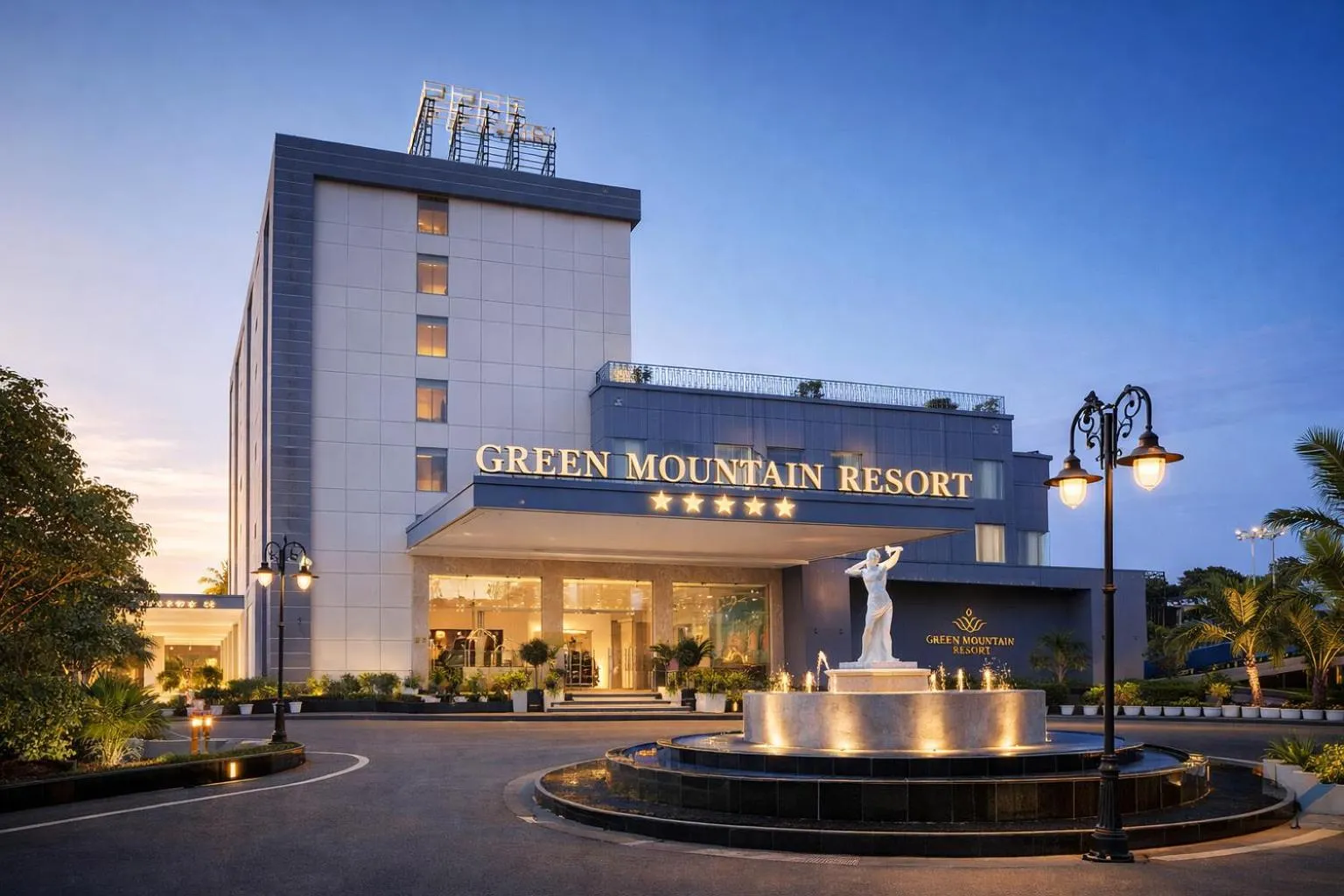 Property building in Green Mountain Resort