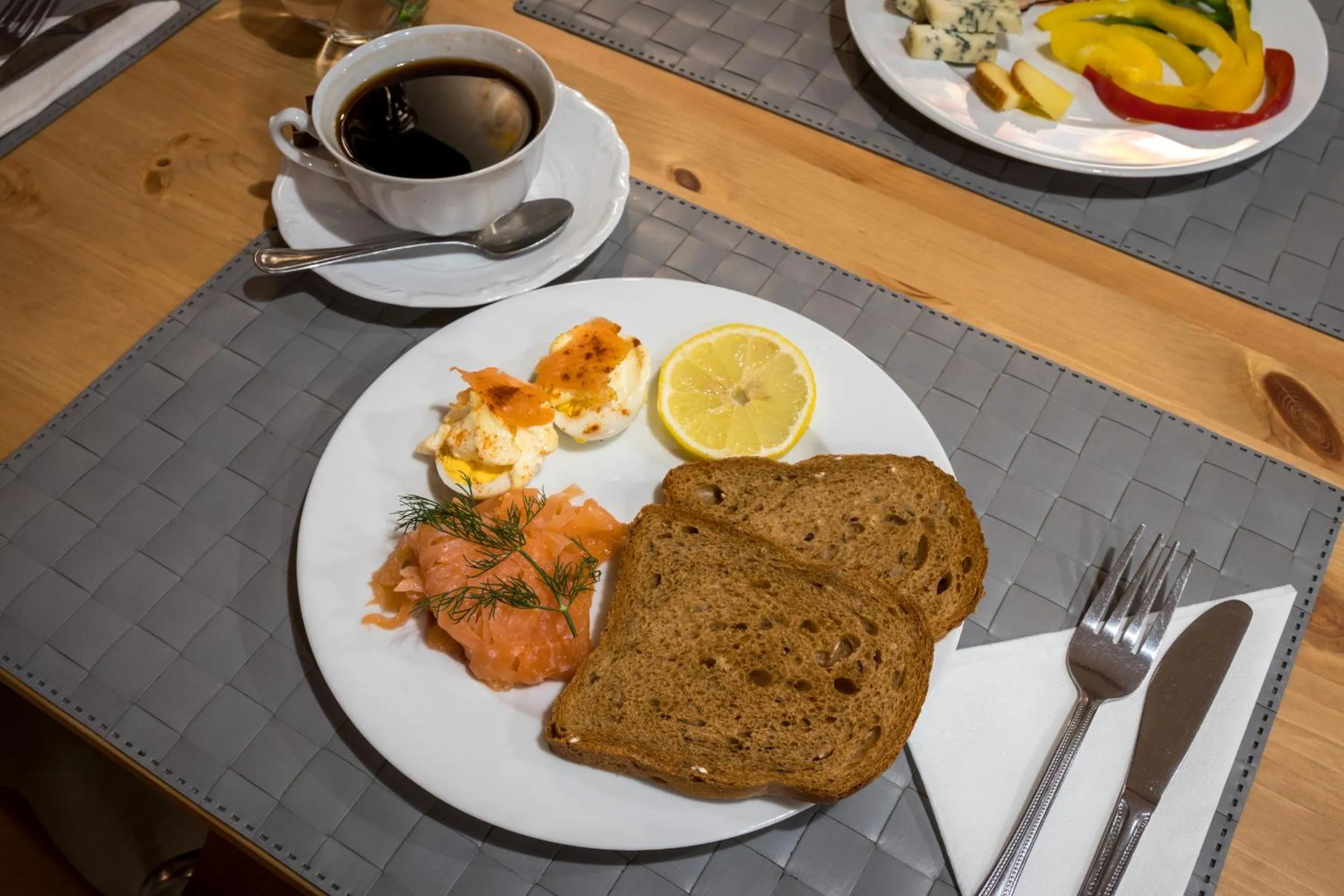 Continental breakfast in Emaus Apartments