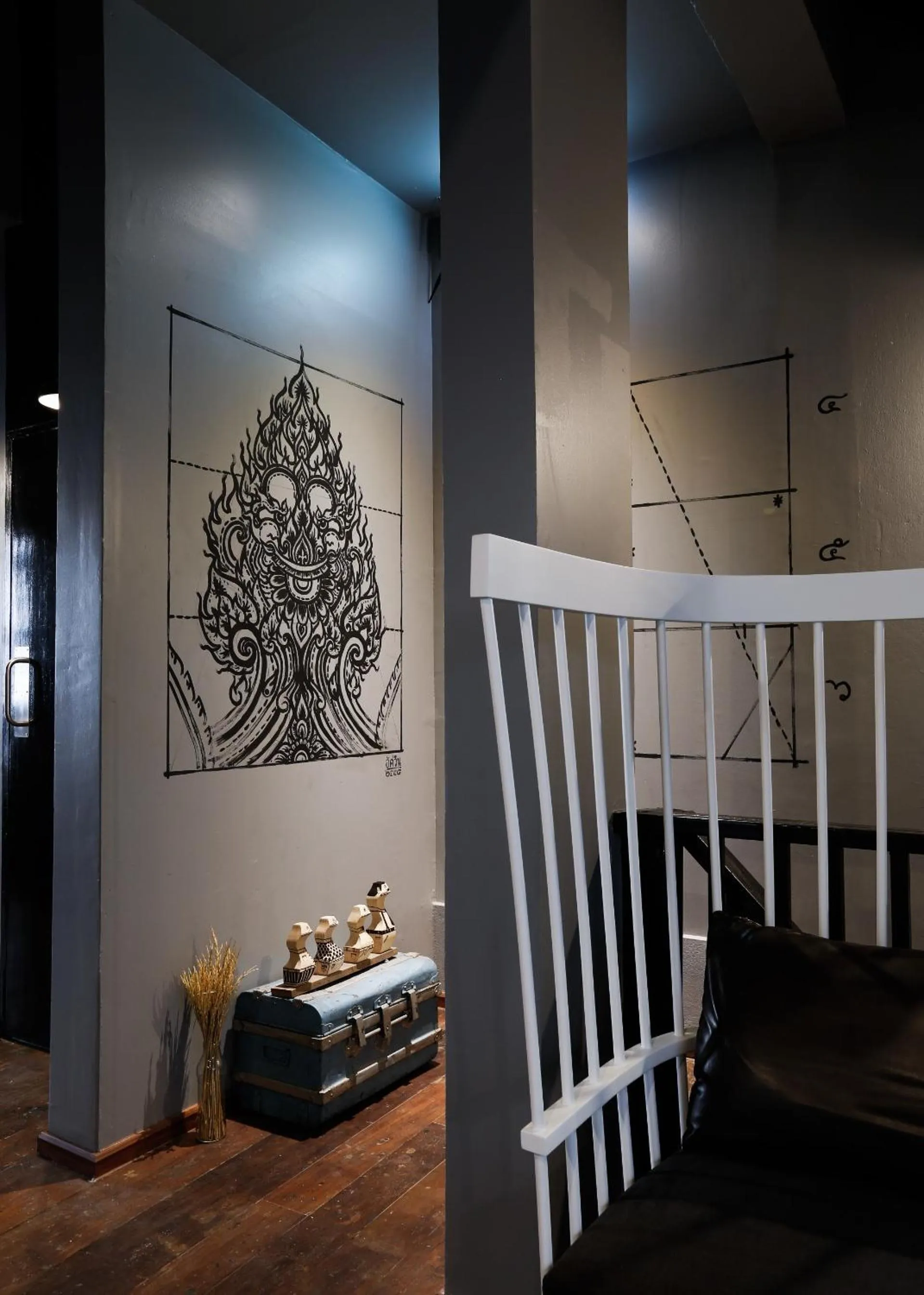 Decorative detail, Bed in Bangkok Bed and Bike