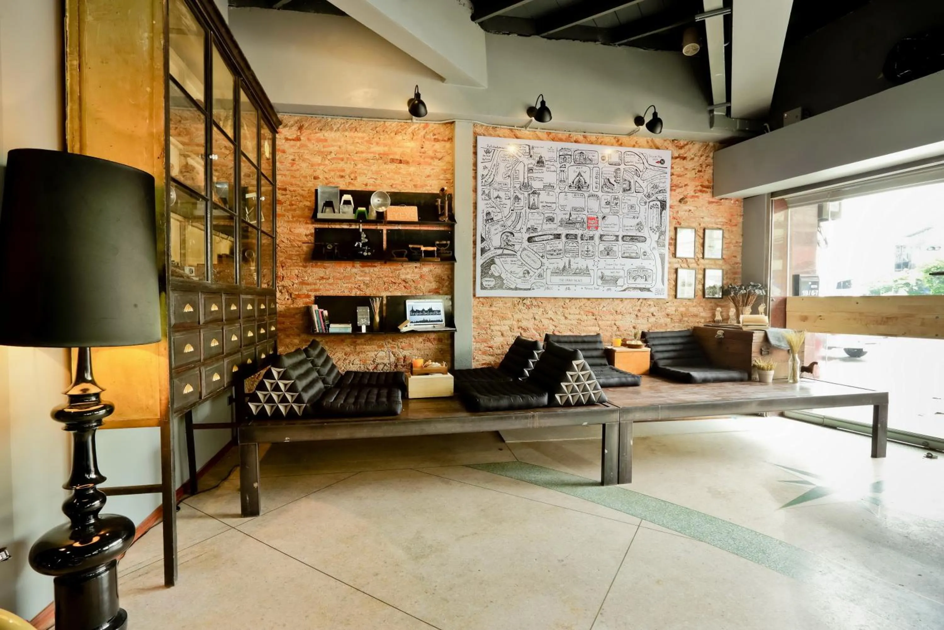 Decorative detail in Bangkok Bed and Bike