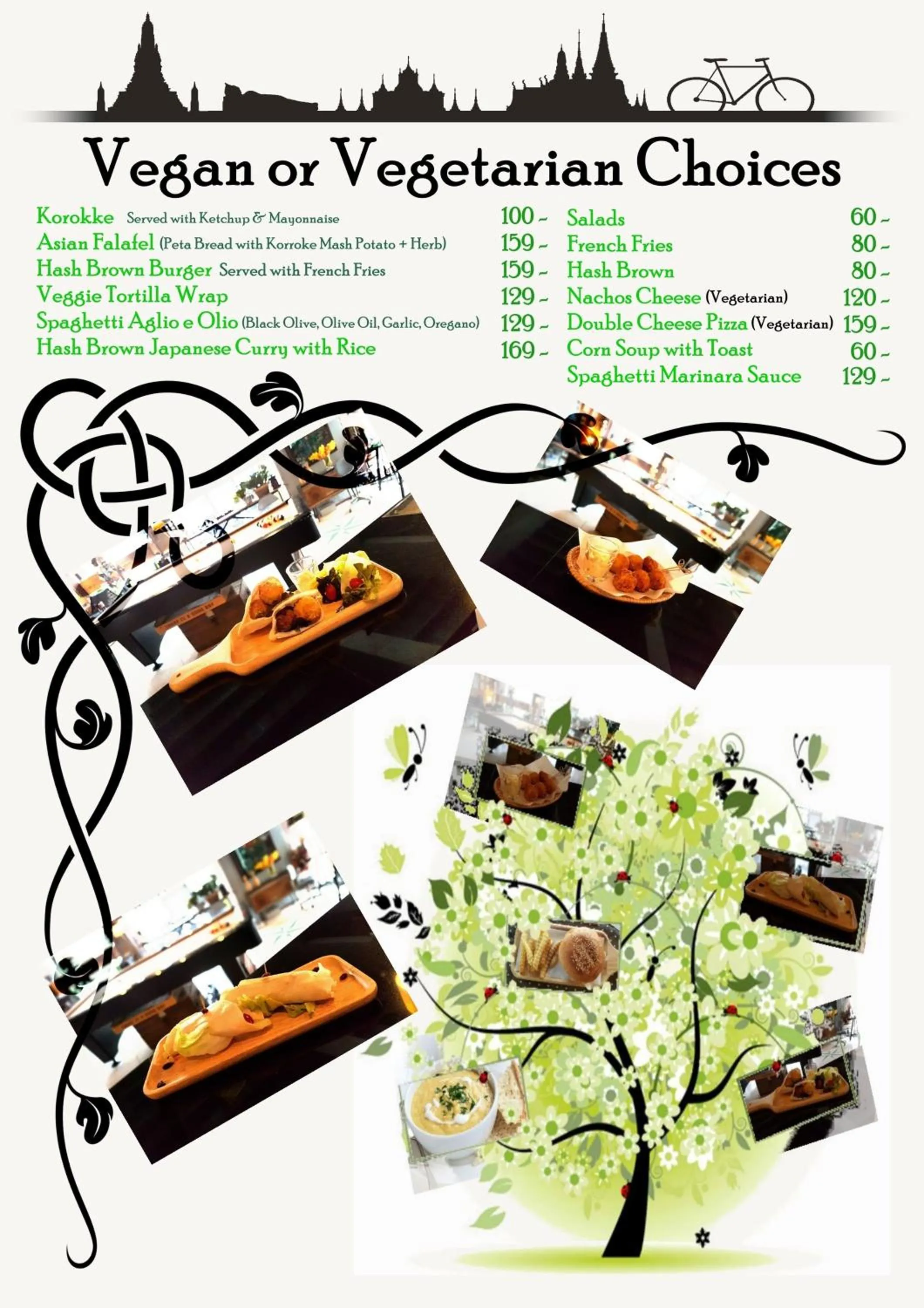 Restaurant/places to eat in Bangkok Bed and Bike