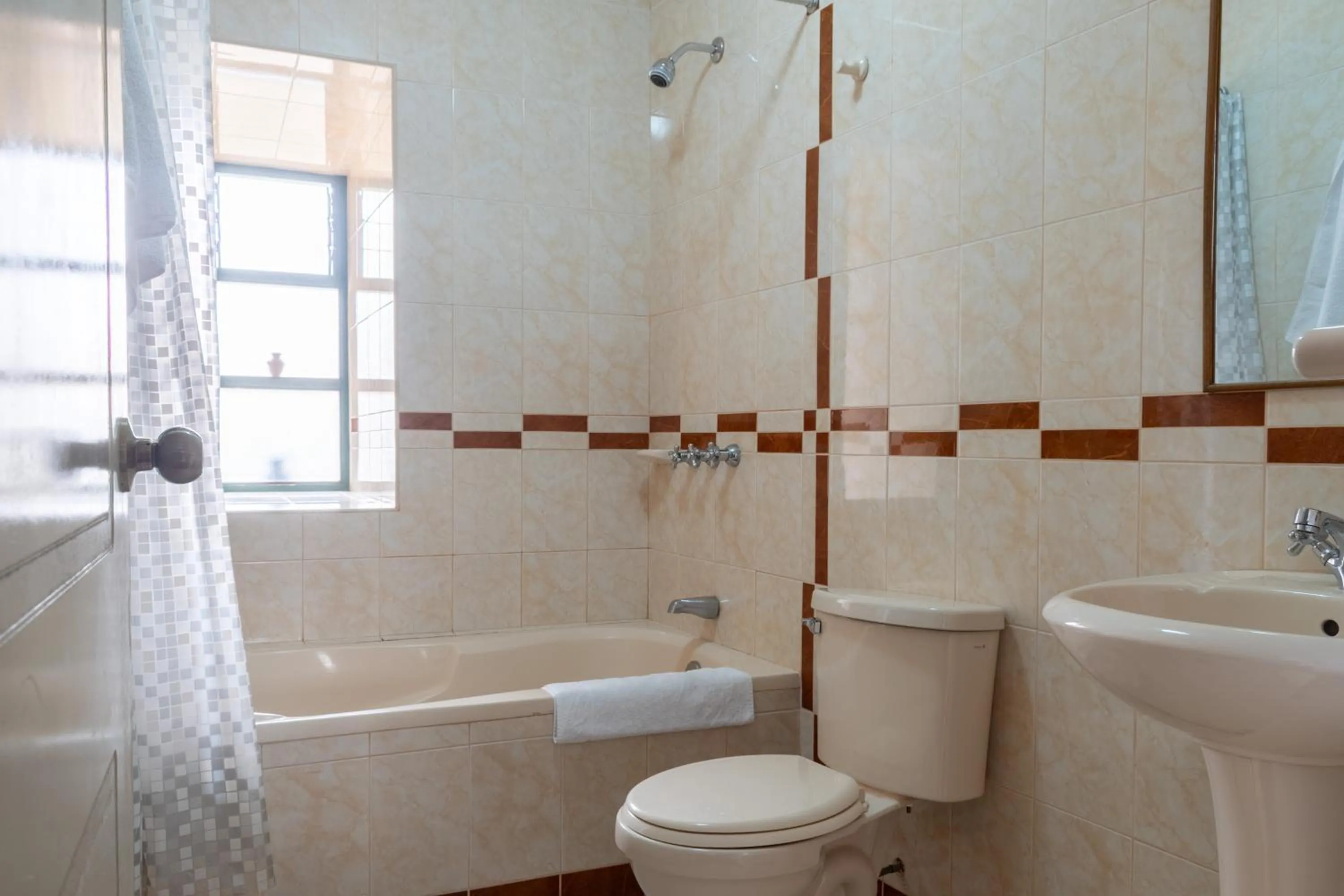 Shower in Hospedaje La Florida