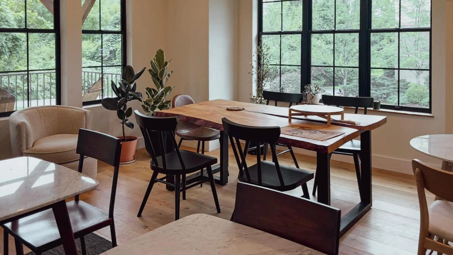 Dining area in Allora