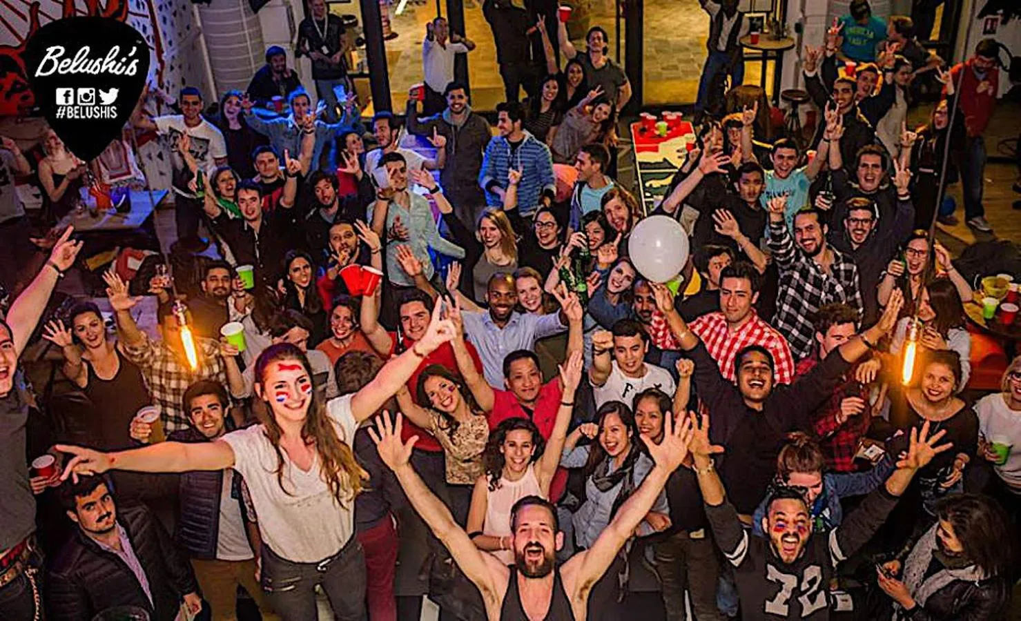 Evening entertainment in St Christopher's Inn Budget Hotel Paris - Gare du Nord