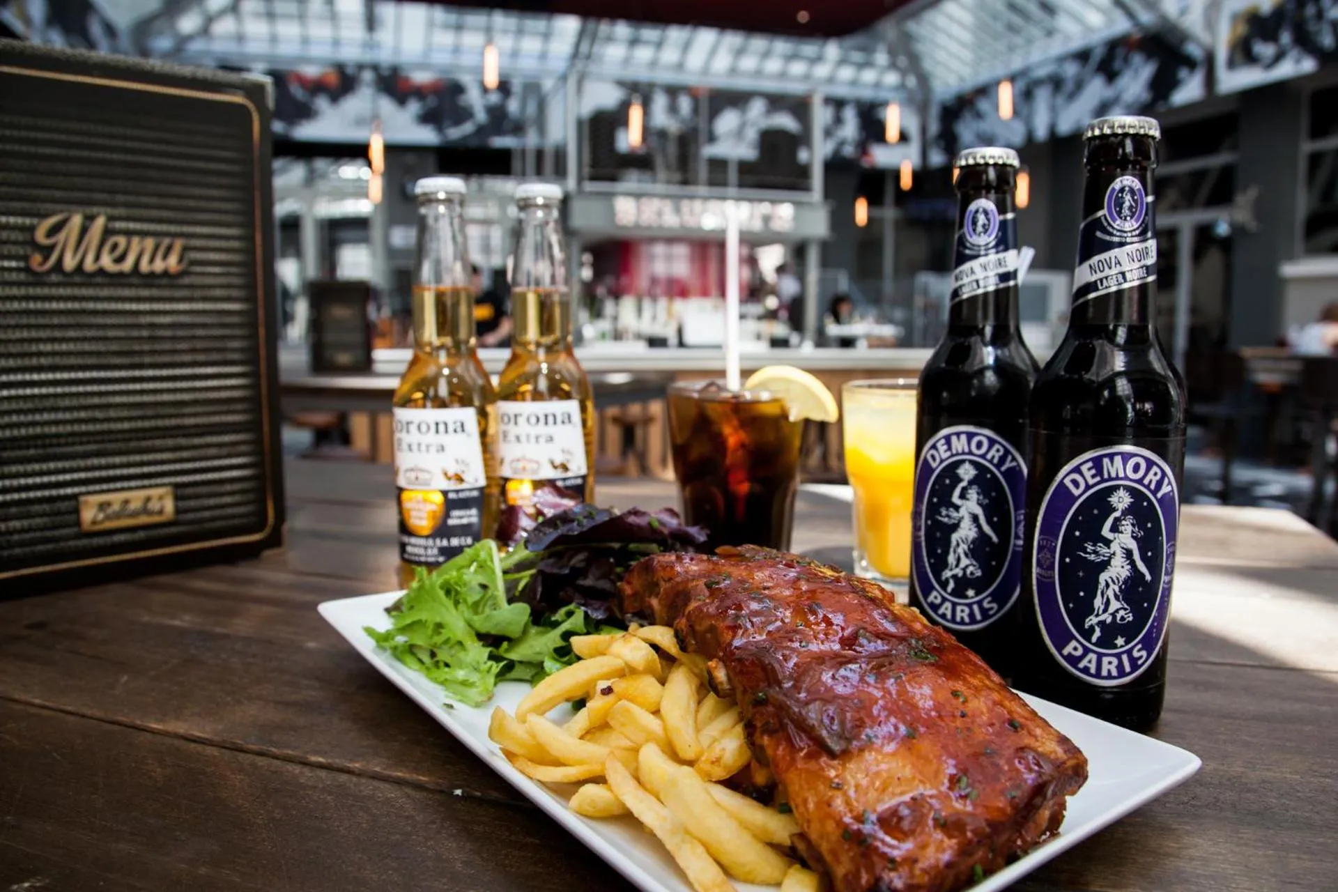 Food close-up in St Christopher's Inn Budget Hotel Paris - Gare du Nord