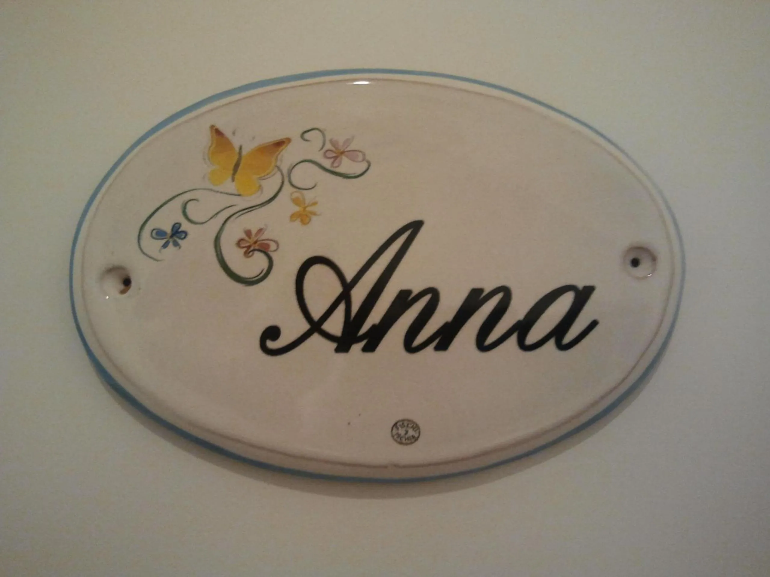 Decorative detail in Le Scalette Al Vaticano B&B