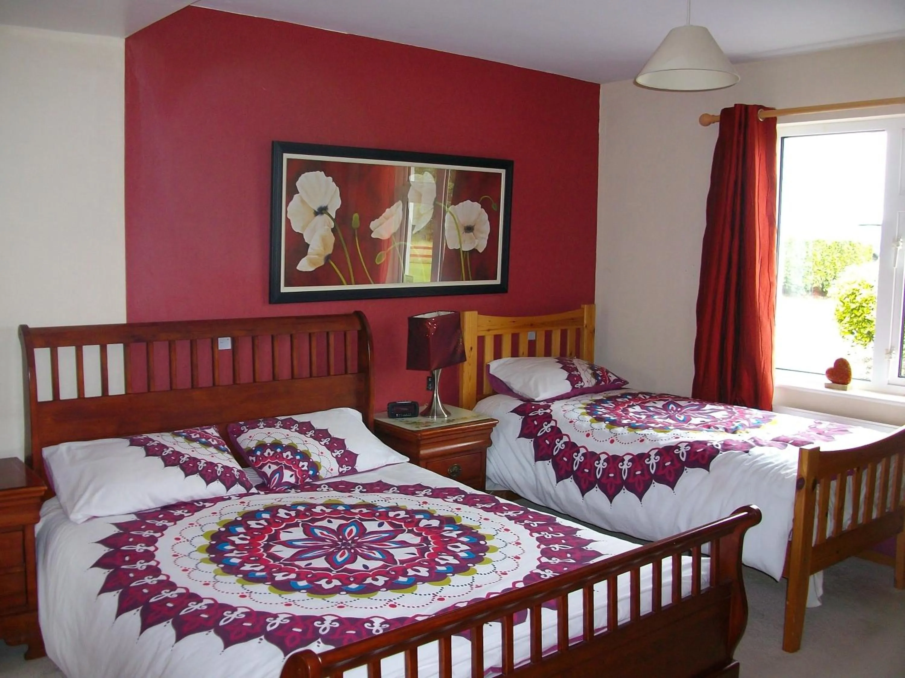 Bed in Clonmacnoise B&B