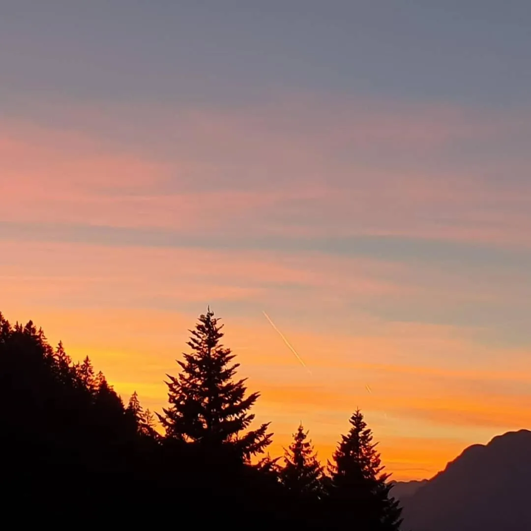 Sunset in Aparthotel Edy Bruggmann AG