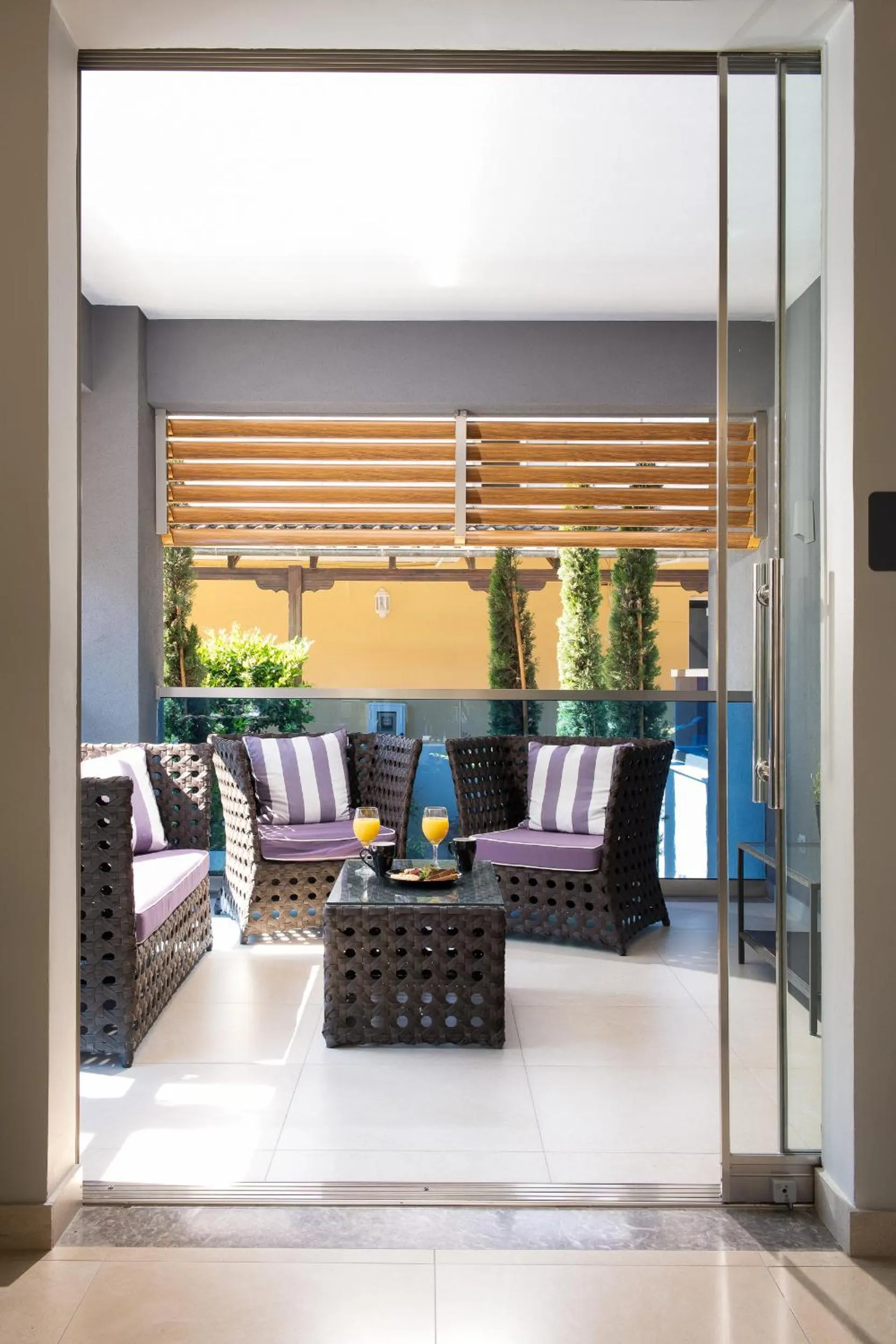 Balcony/Terrace in SKS Luxury Suites & Rooms