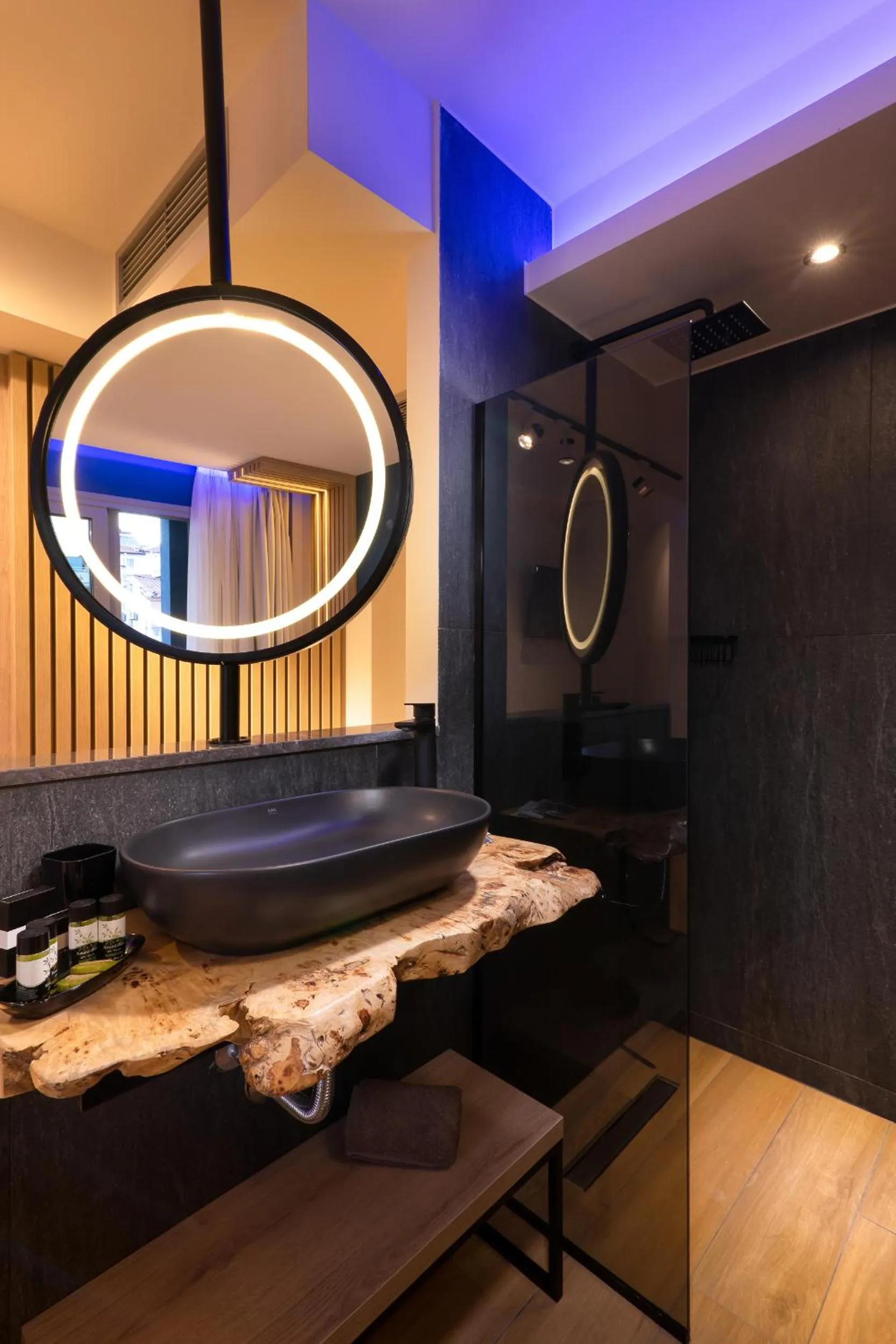 Shower in SKS Luxury Suites & Rooms