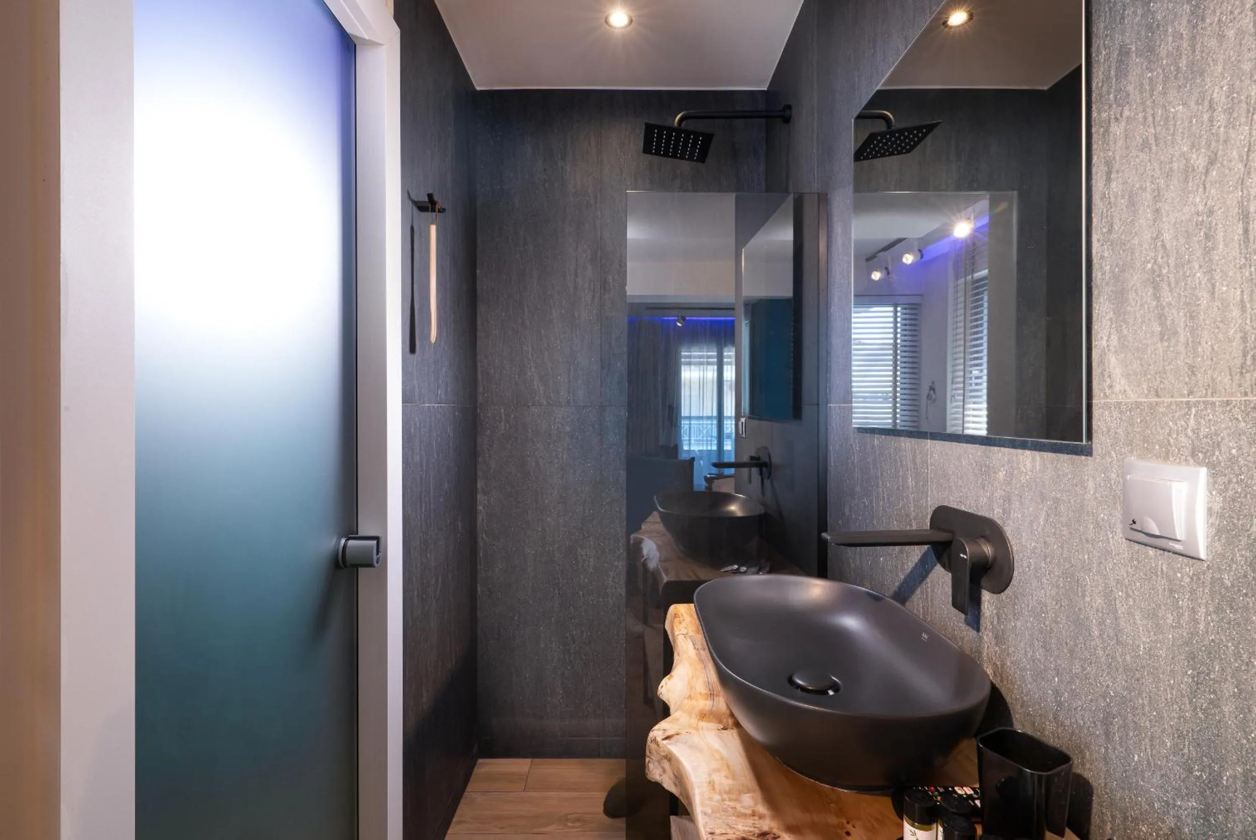 Shower in SKS Luxury Suites & Rooms